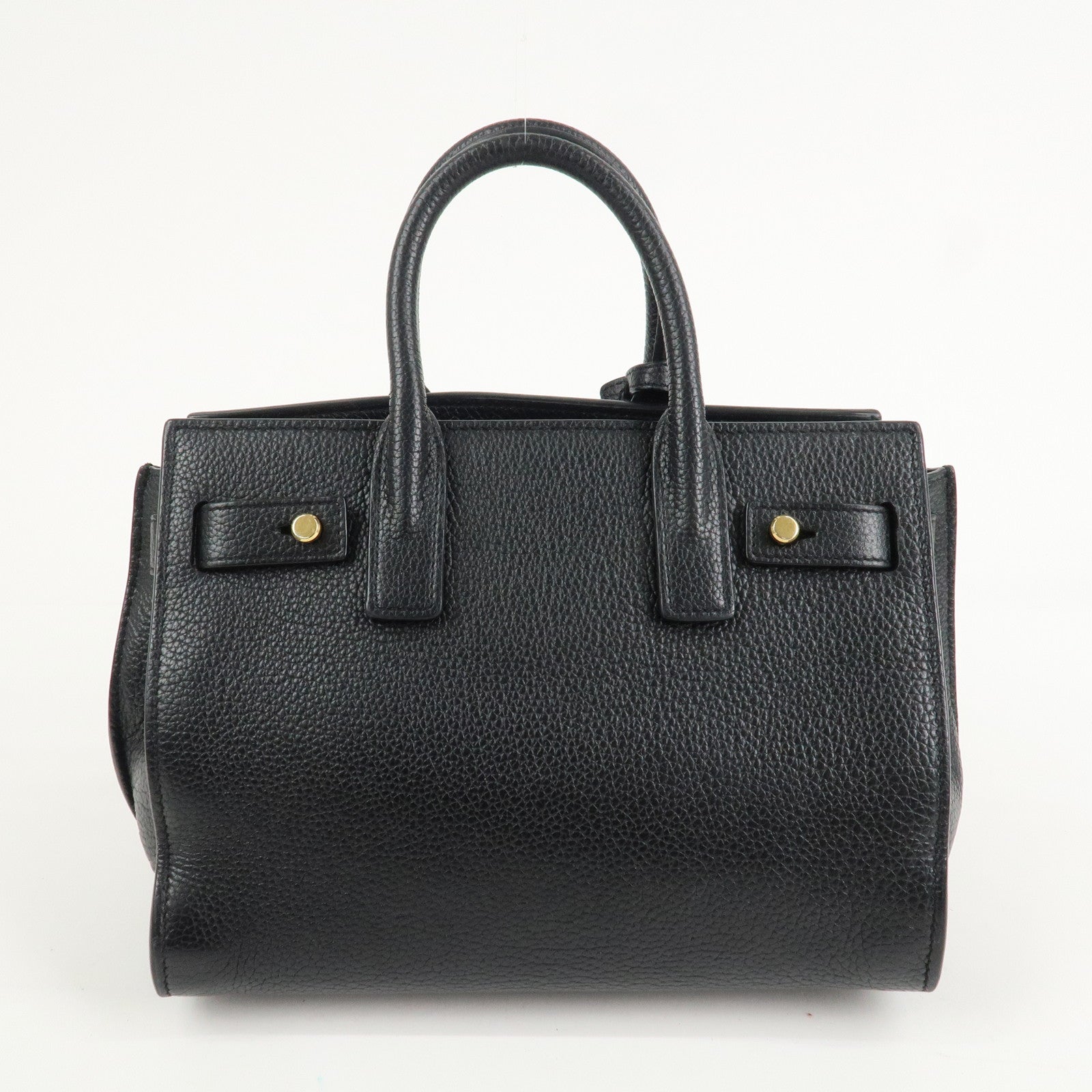 SAINT LAURENT PARIS Sac De Jour 2WAY Bag Hand Bag Black 717449