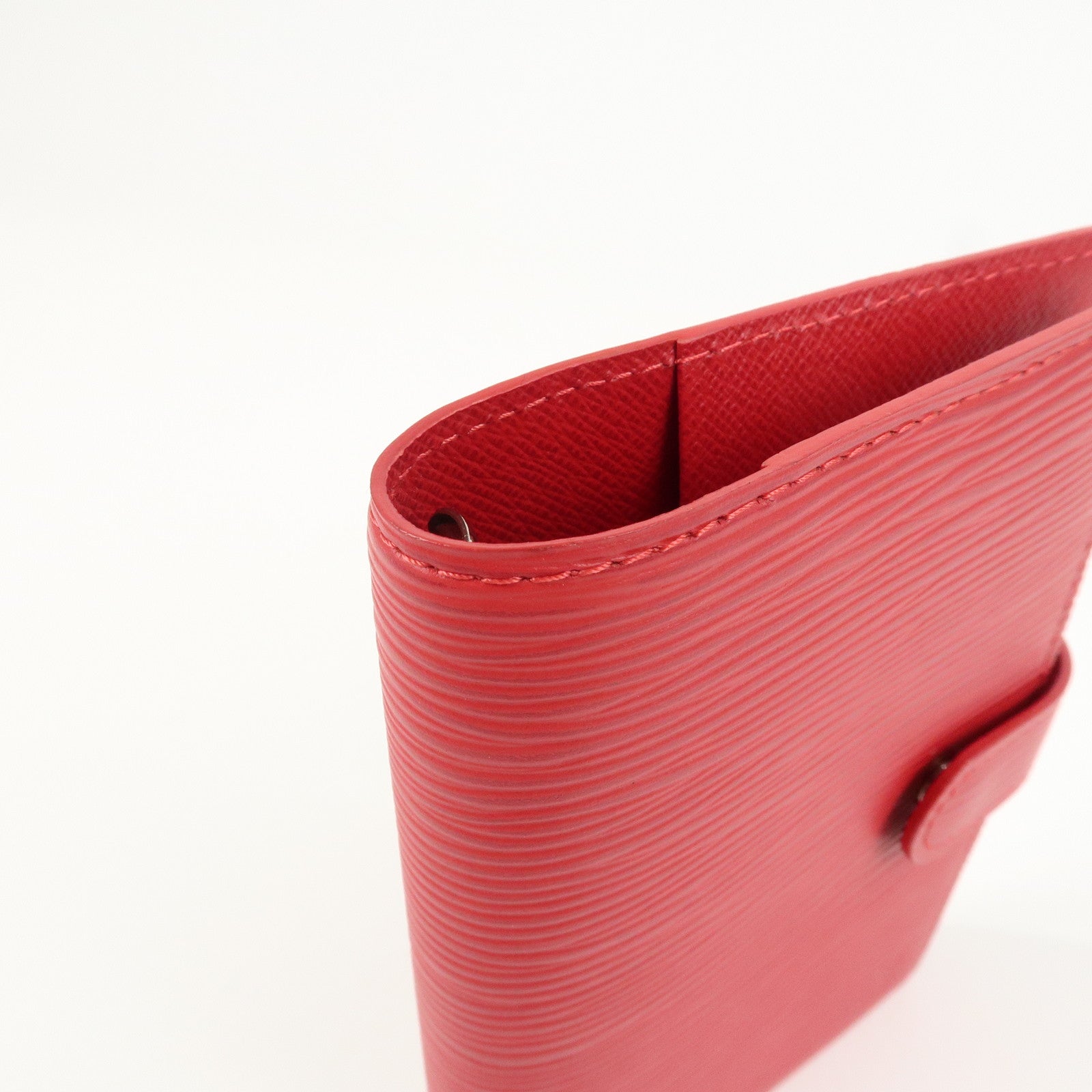 Louis Vuitton Epi Leather Agenda PM Planner Cover Rouge R2005E