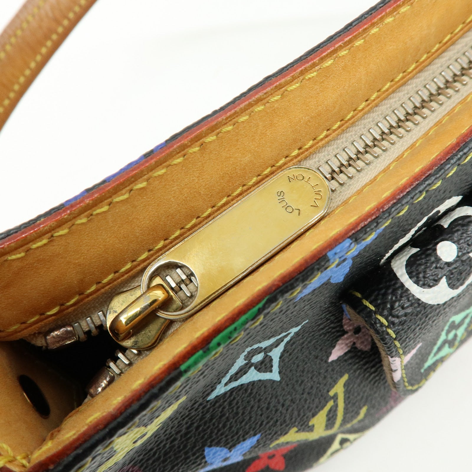 Louis Vuitton Monogram Multicolor Eliza Shoulder Bag Noir M40099