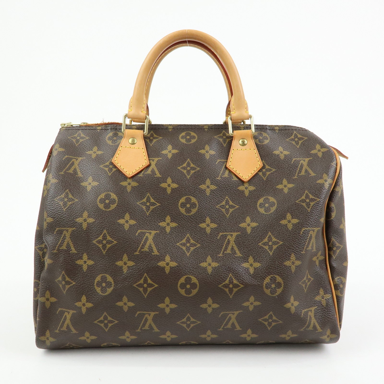 Louis Vuitton Monogram Speedy 30 Boston Bag Hand Bag Brown M41526