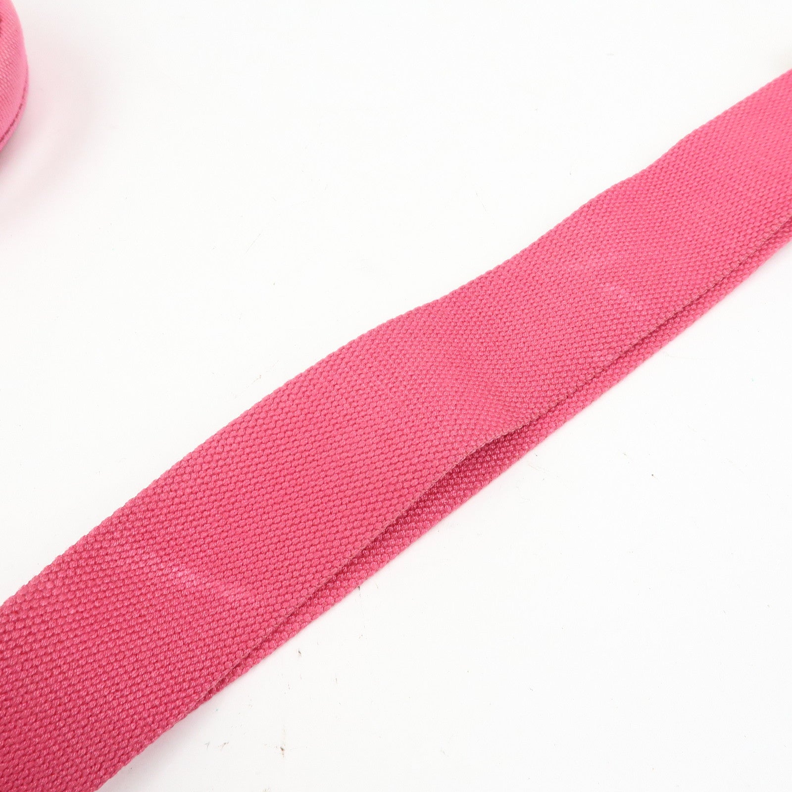 PRADA Triangle Logo Canapa Mini 2Way Hand Shoulder Bag Pink B2439G