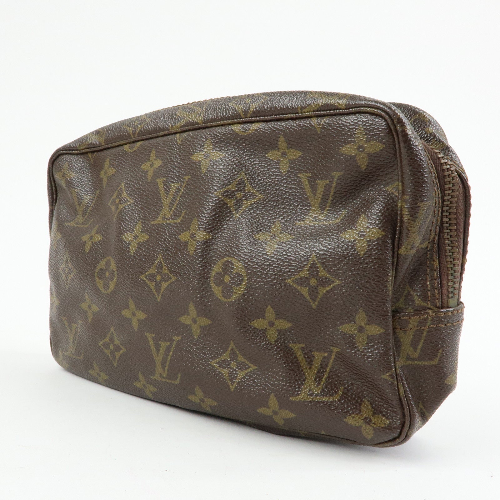 Louis Vuitton Monogram Trousse Toilette 23 Pouch Brown M47524