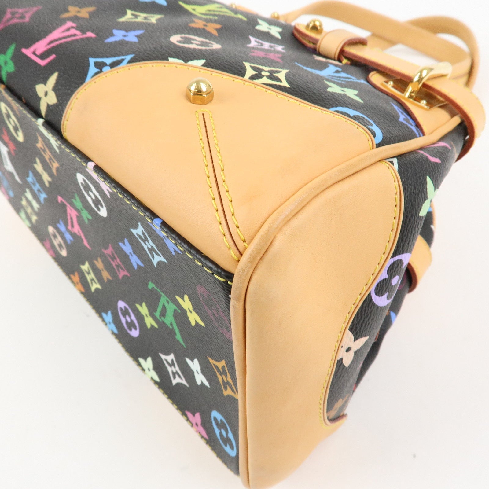 Louis Vuitton Monogram Multicolor Claudia Hand Bag M40194