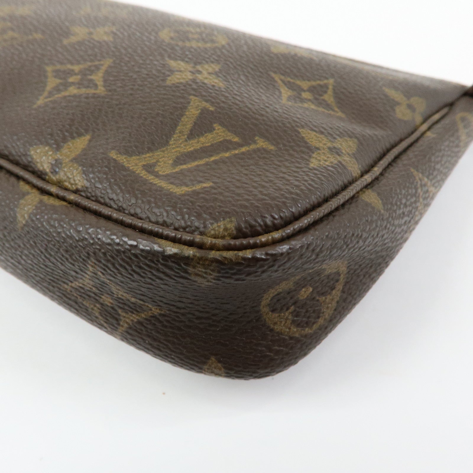 Louis Vuitton Monogram Pochette Accessoires Pouch Hand Bag M51980
