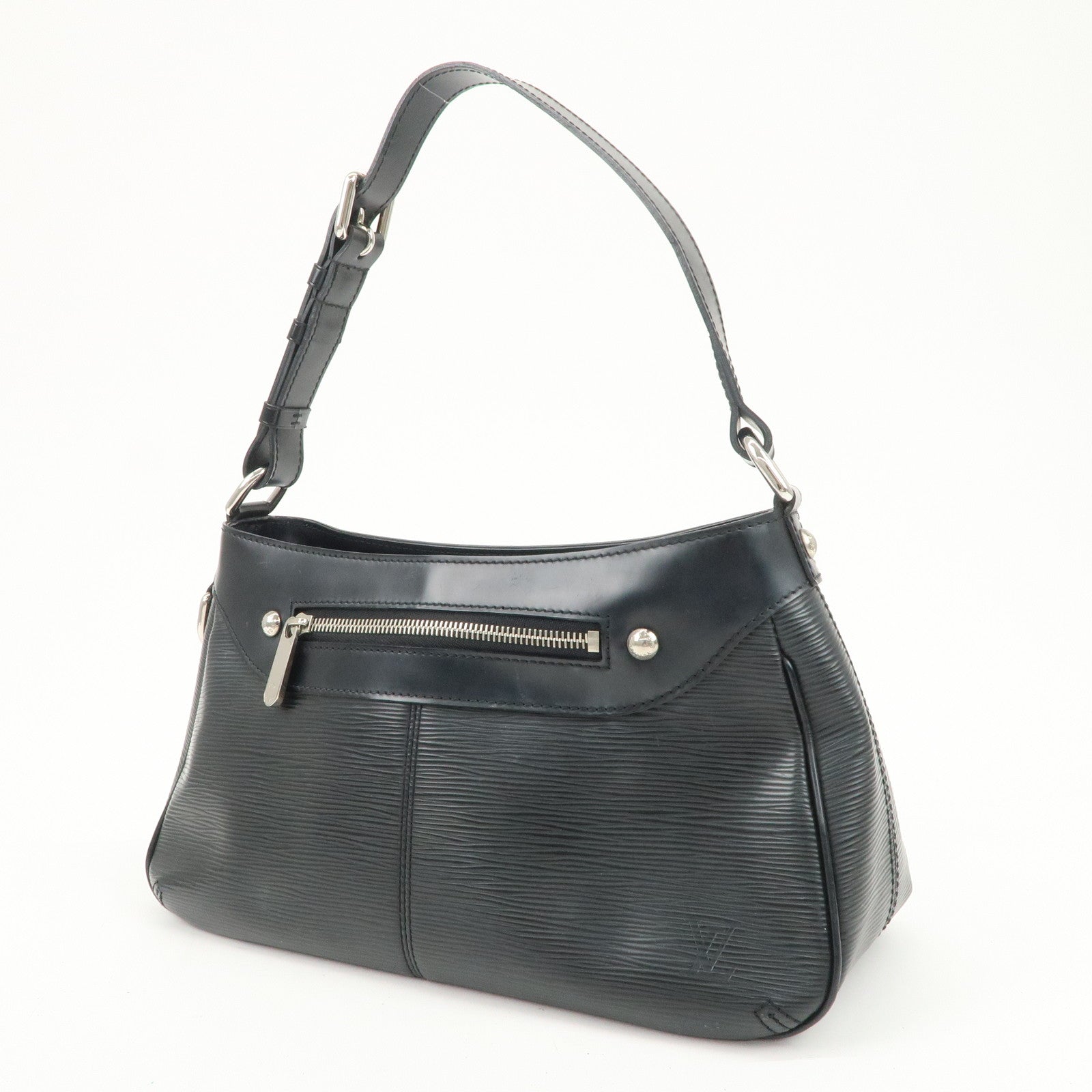 Louis Vuitton Epi Leather Turen PM Shoulder Bag Noir M59282