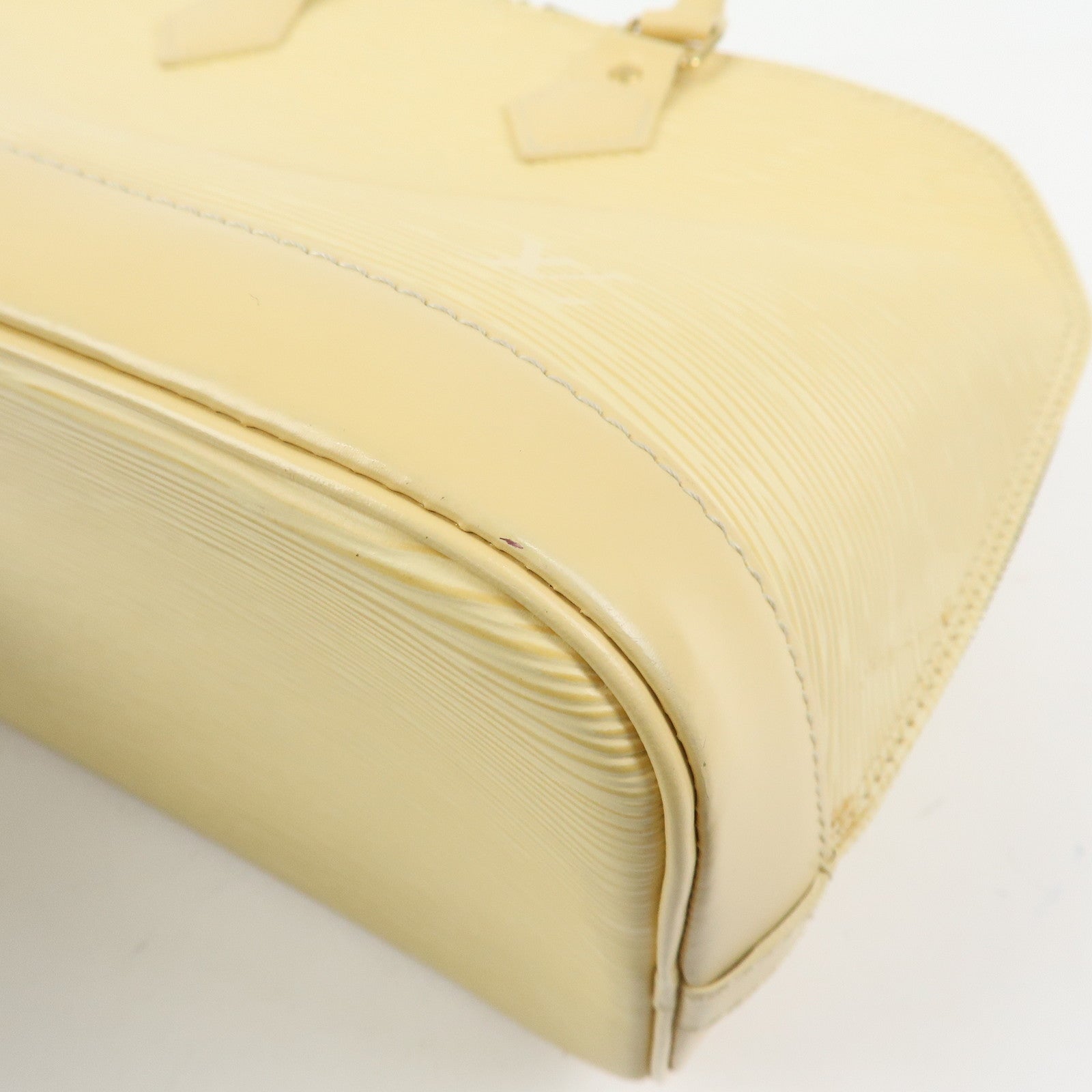 Louis Vuitton Alma Epi Leather Hand Bag Vanilla M5214A