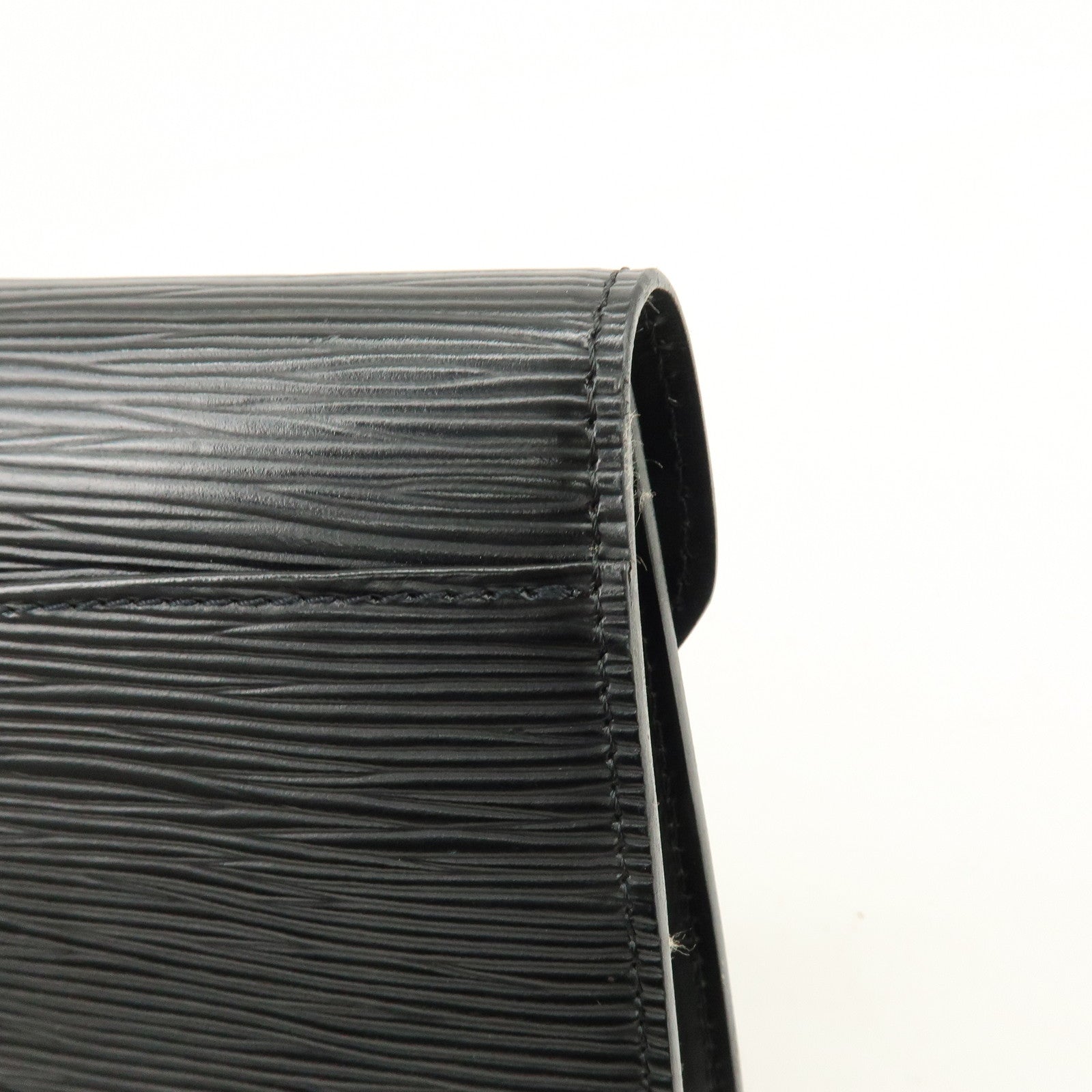 Louis Vuitton Epi Art Deco Clutch Bag Noir Black M52632