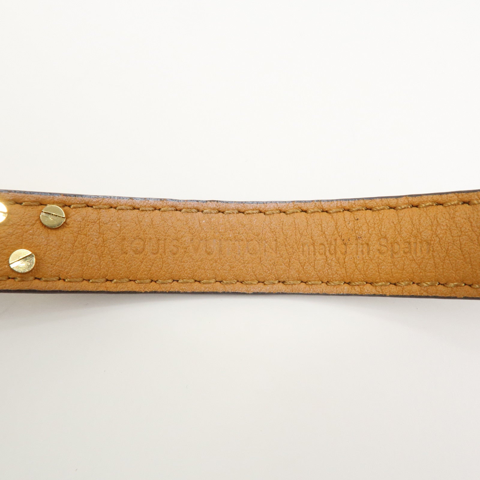 Louis Vuitton Monogram Essential V Bracelet Brown M6042