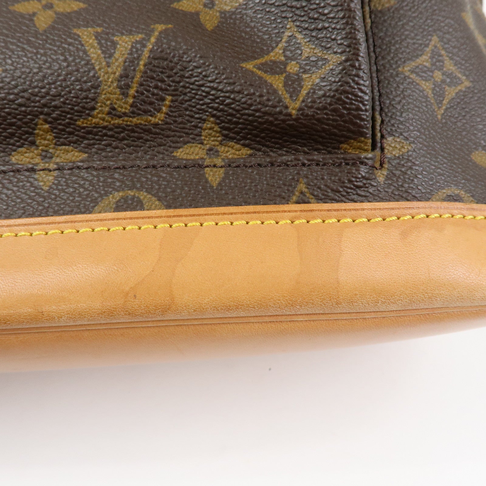 Louis Vuitton Monogram Montsouris GM Backpack Rucksack Brown M51135