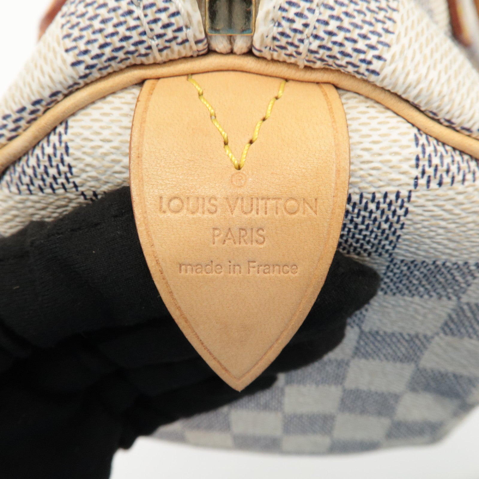 Louis Vuitton Damier Azur Speedy 25 Boston Bag Hand Bag N41534 Used