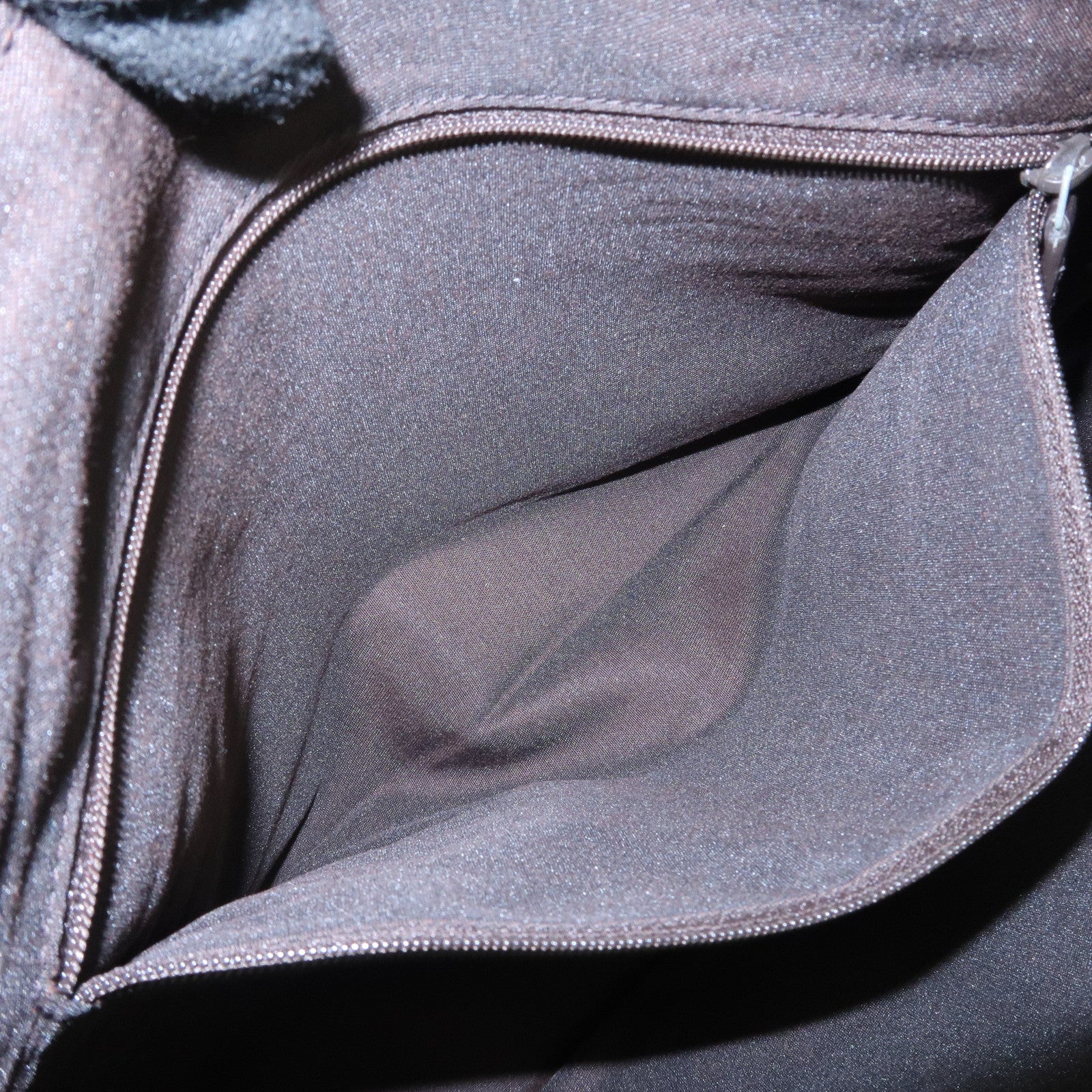 GUCCI Abbey Leather Shoulder Bag Hand Bag Dark Brown 293581 Used