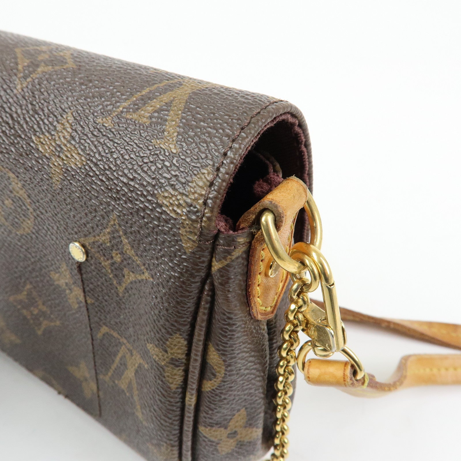 Louis Vuitton Monogram Favorite PM 2Way Shoulder Bag Brown M40717