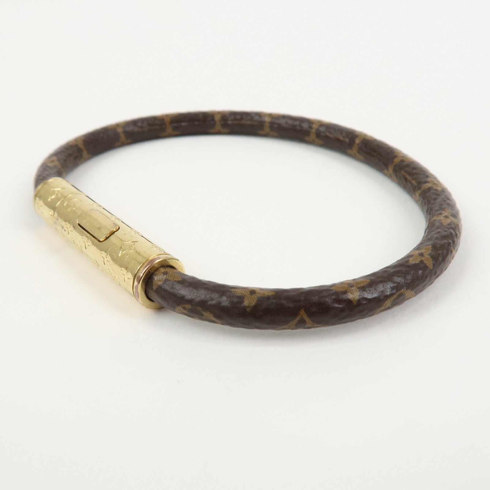 Louis Vuitton Monogram Bracelet LV Confidential Monogram M8274E