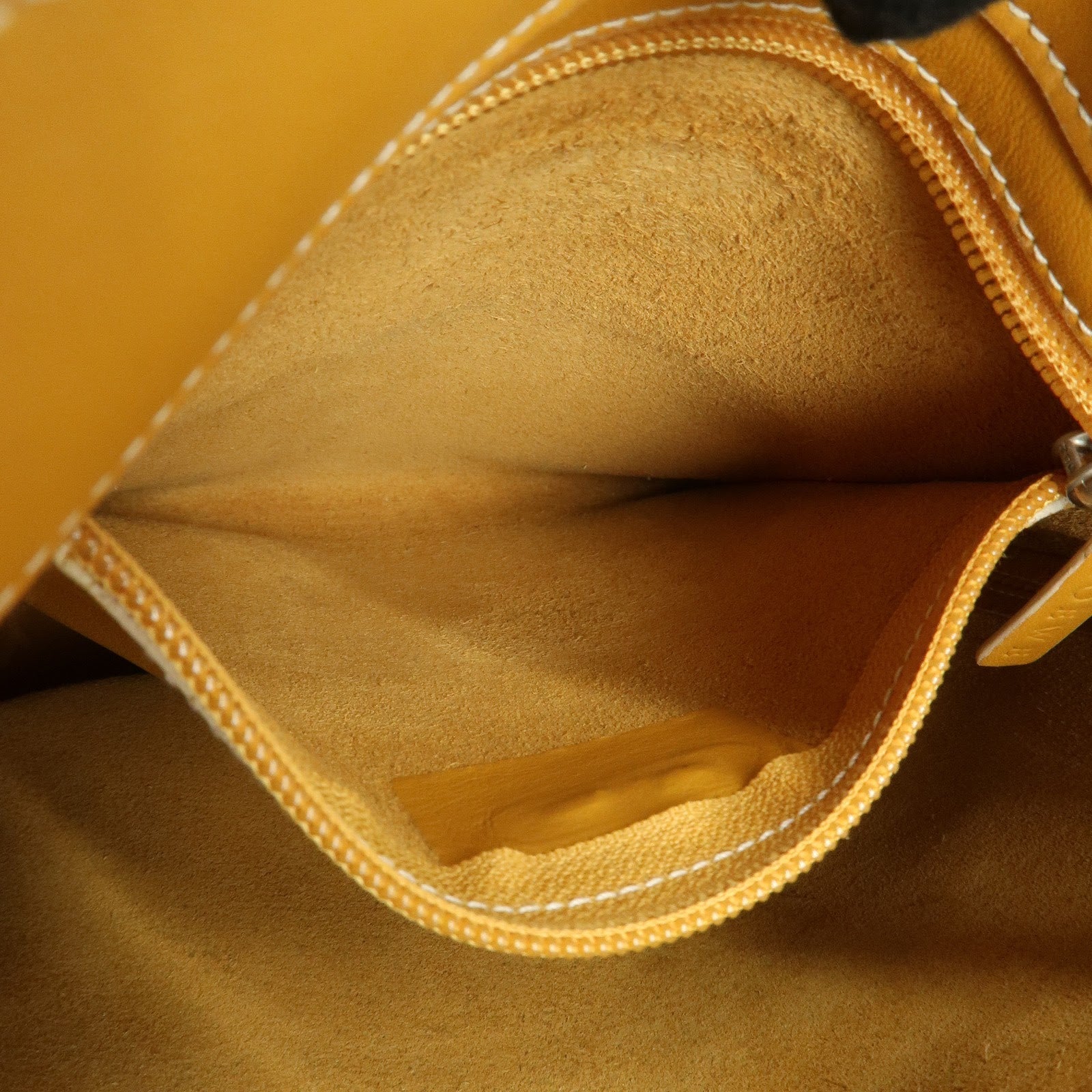 LOEWE Leather Shoulder Bag Hand Bag Light Brown