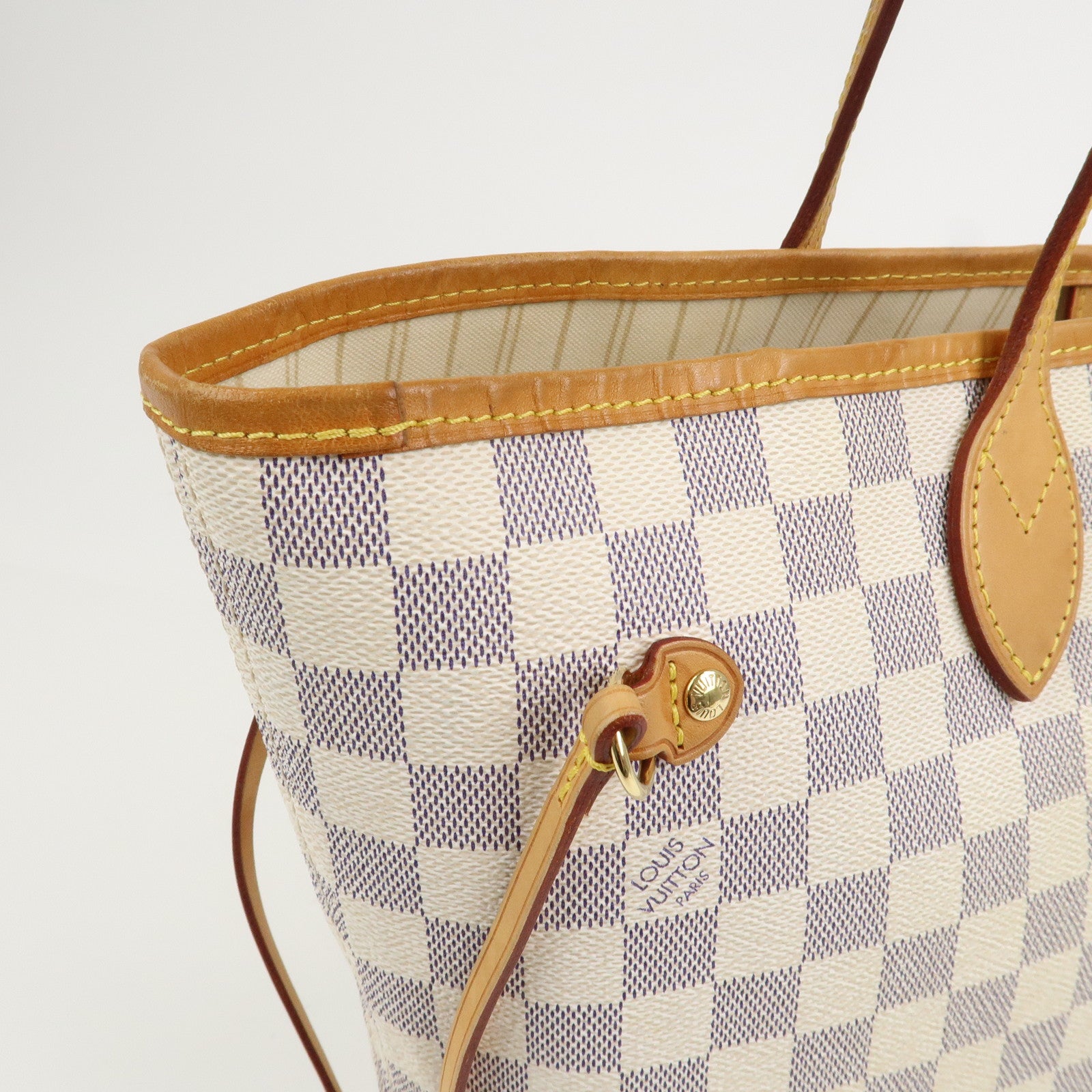 Louis Vuitton Damier Azur Neverfull MM Tote Bag N41361