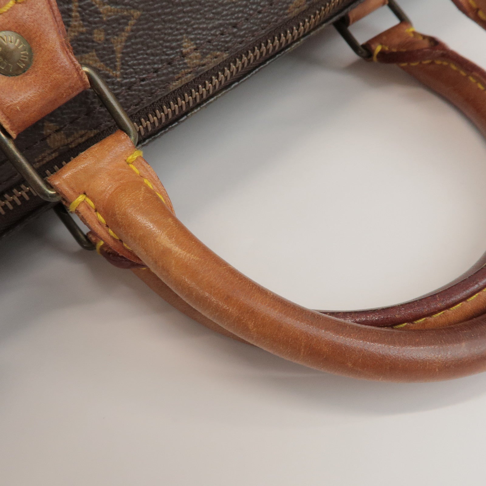 Louis Vuitton Monogram Speedy 30 Boston Bag Hand Bag Brown M41526