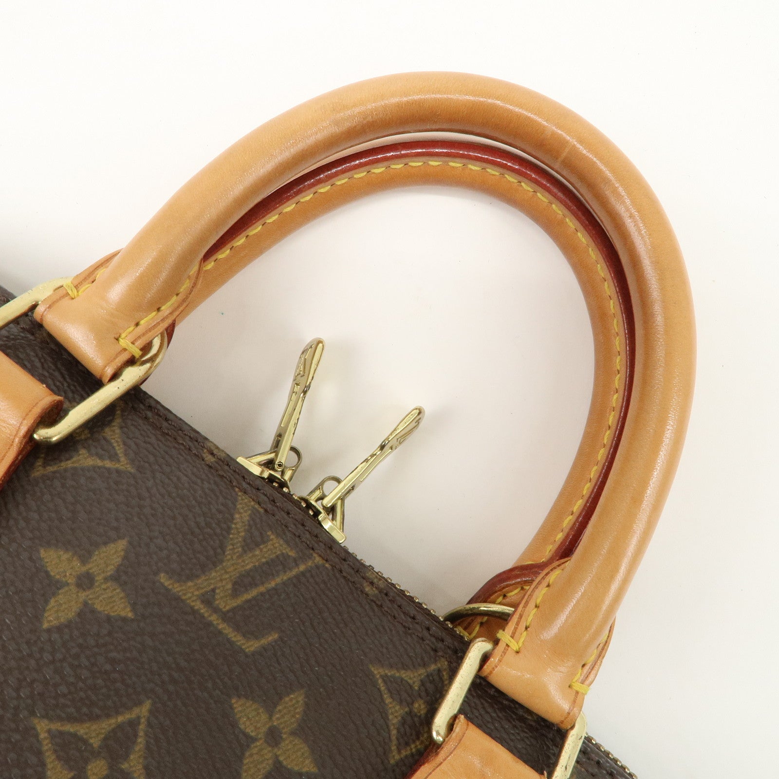 Louis Vuitton Monogram Alma PM Hand Bag Brown M51130 Used