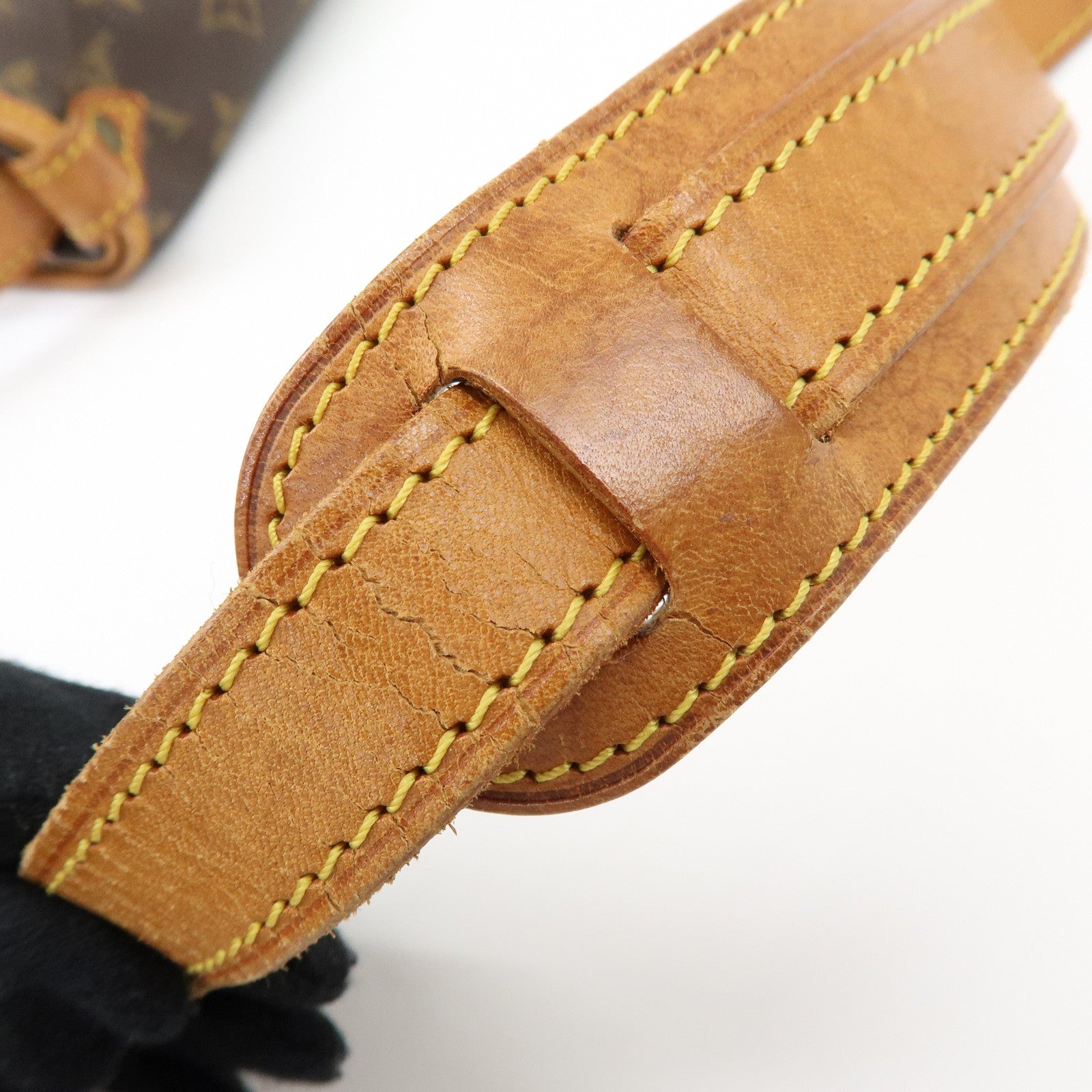 Louis Vuitton Monogram Saumur 30 Canvas Shoulder Bag Brown M42256