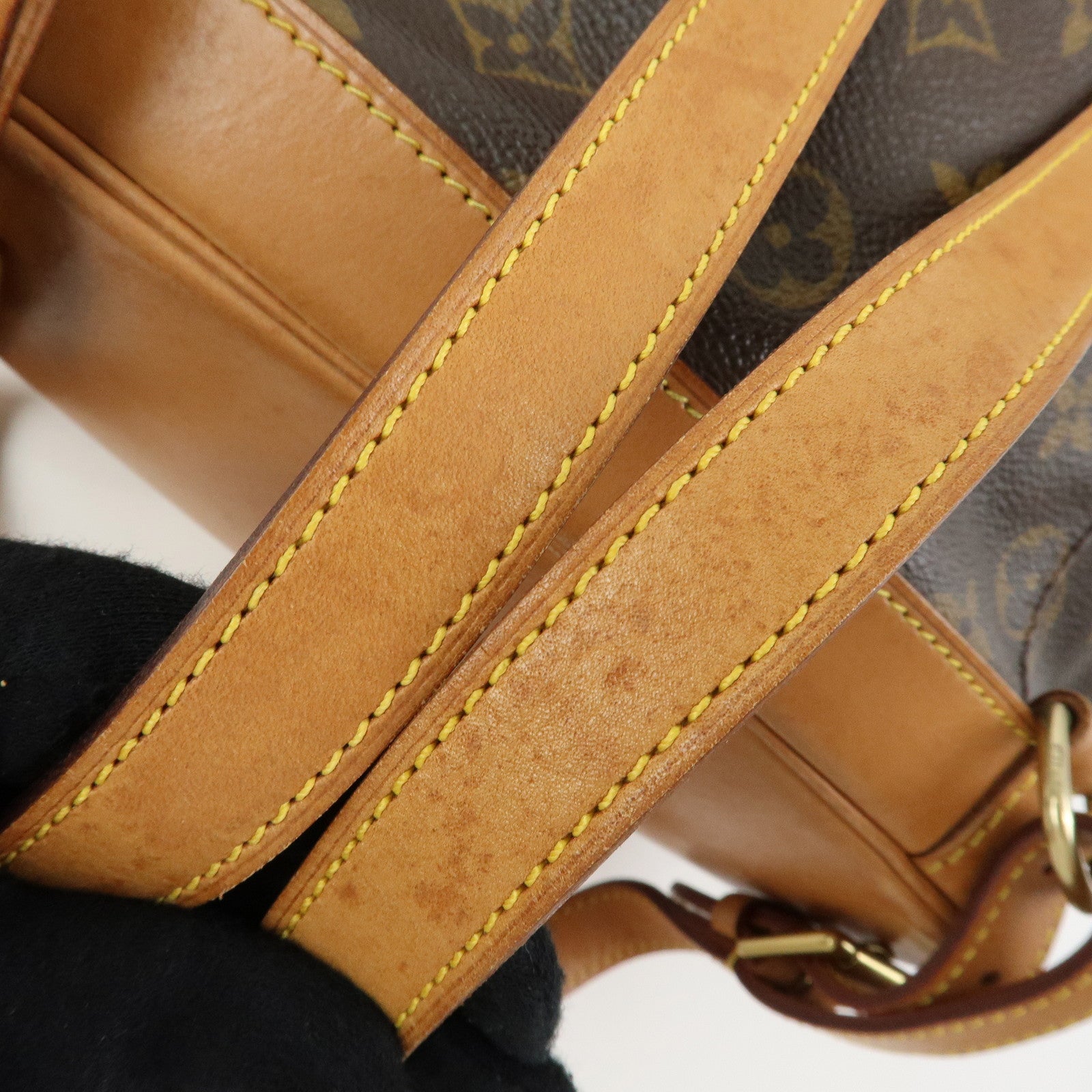 Louis Vuitton Monogram Montsouris MM Backpack Brown M51136