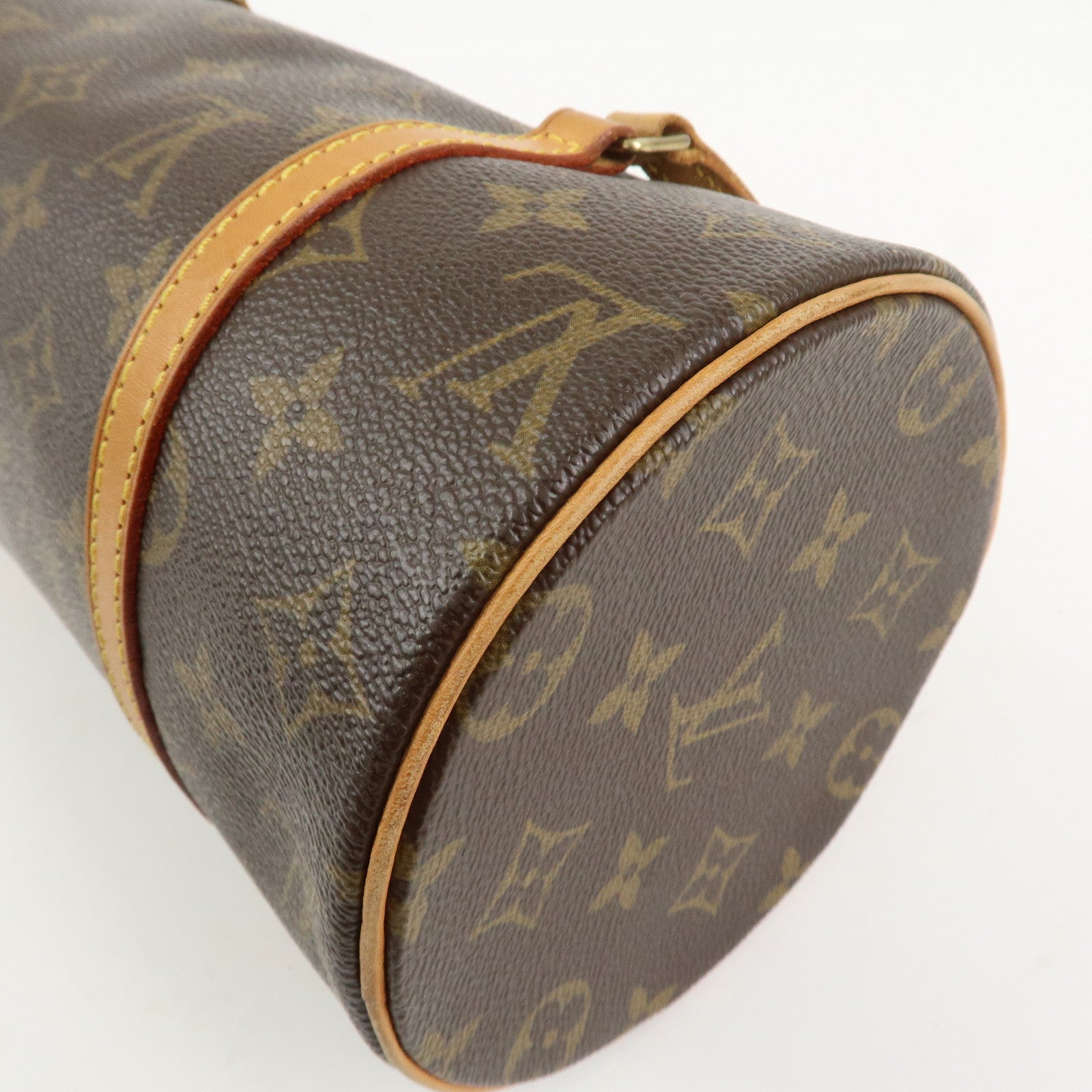 Louis Vuitton Monogram Papillon 26 Hand Bag New Style Brown M51386