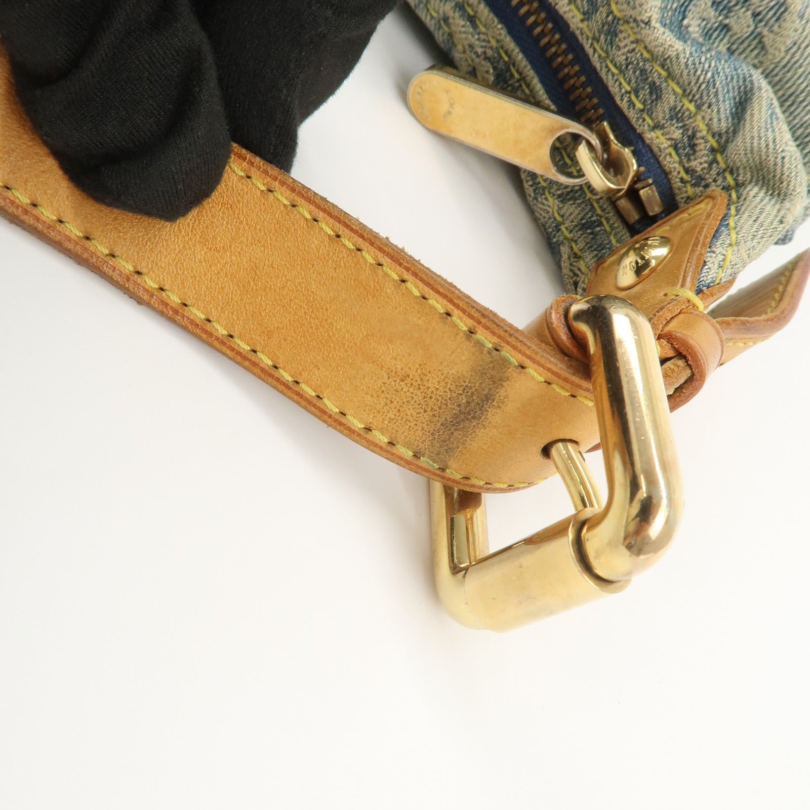 Louis Vuitton Monogram Denim Baggy PM 2Way Shoulder Bag M95049