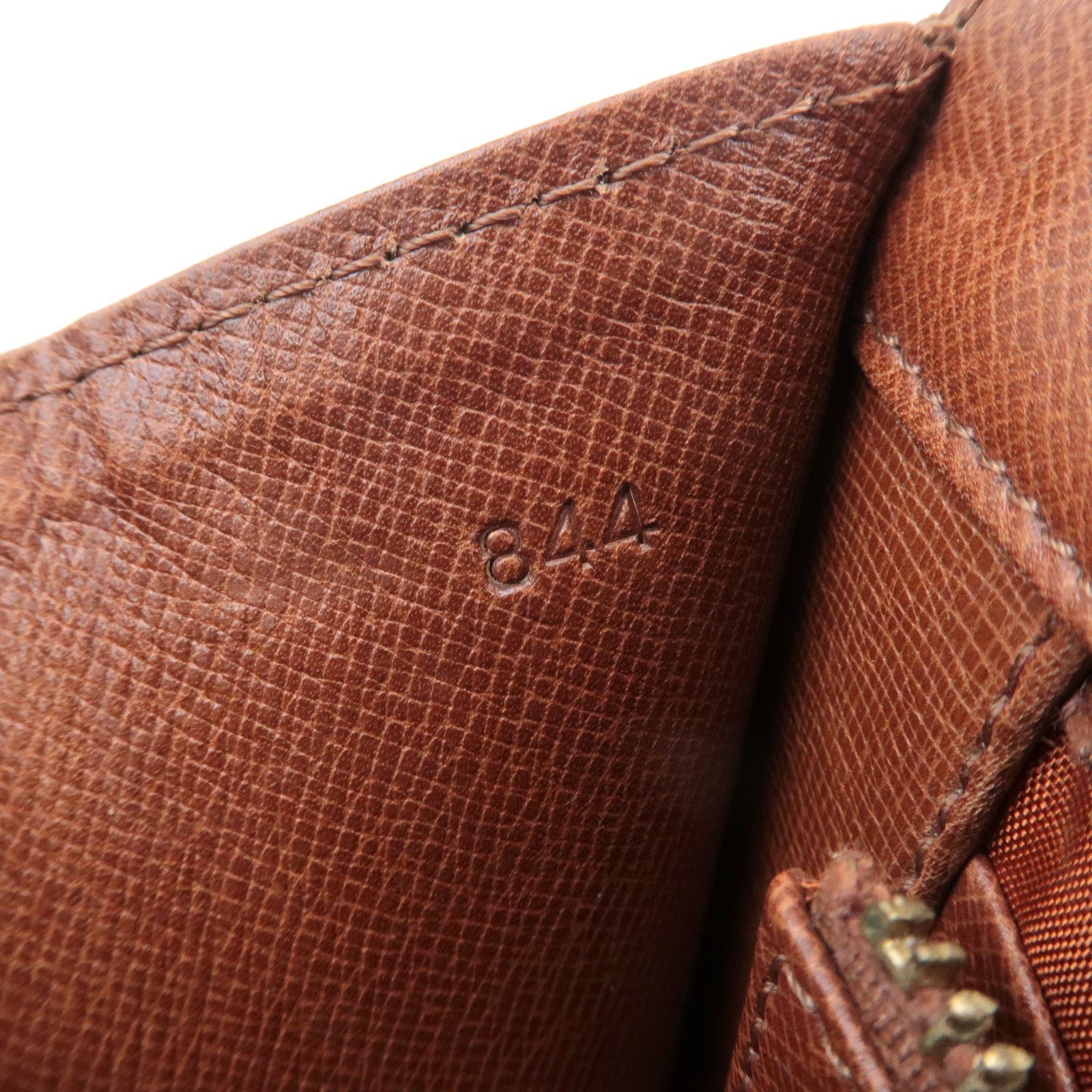 Louis Vuitton Monogram Leather Pochette Damme PM Clutch Bag M51812