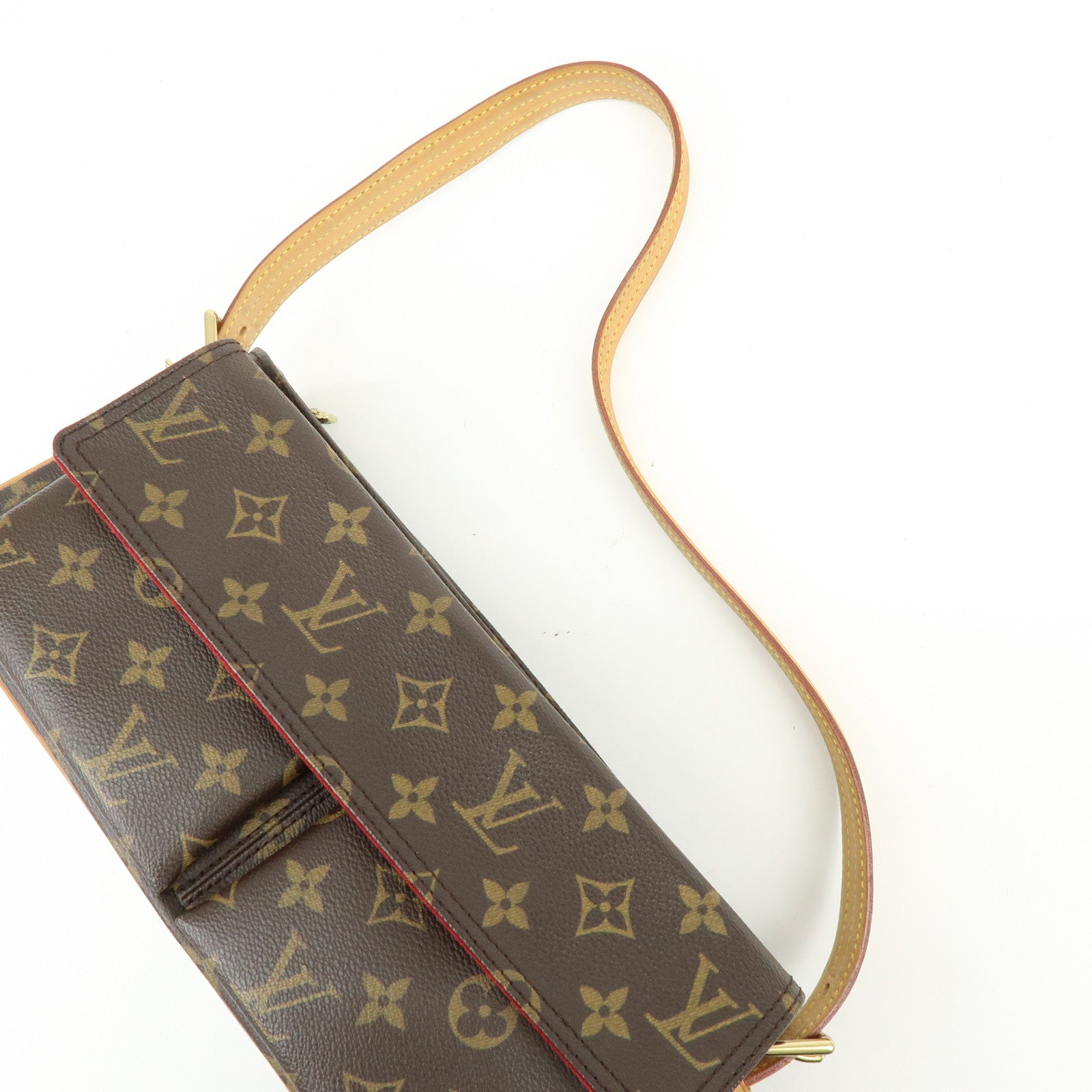 Louis Vuitton Monogram Vivacite Shoulder Bag Hand Bag M51164