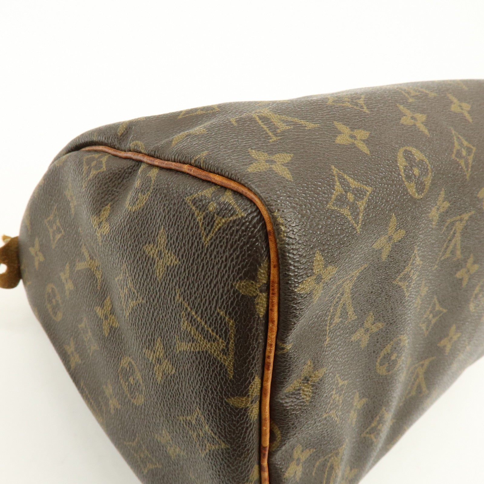 Louis Vuitton Monogram Speedy 30 Boston Bag Hand Bag Brown M41526