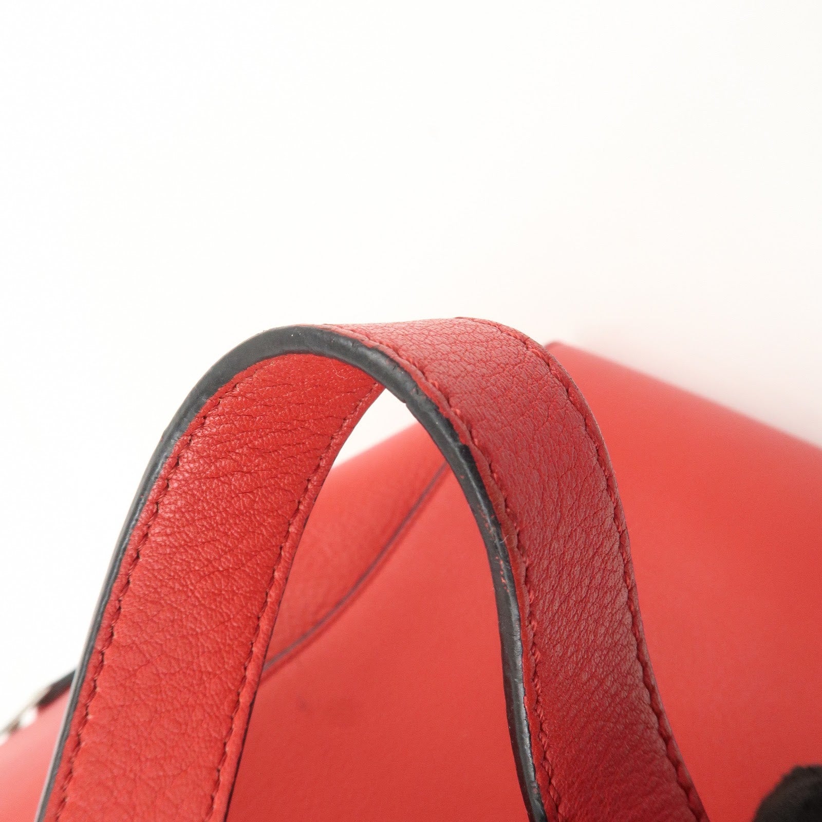 LOEWE Anagram Hammock Small Shoulder Bag Crossbody Bag Red 0011840
