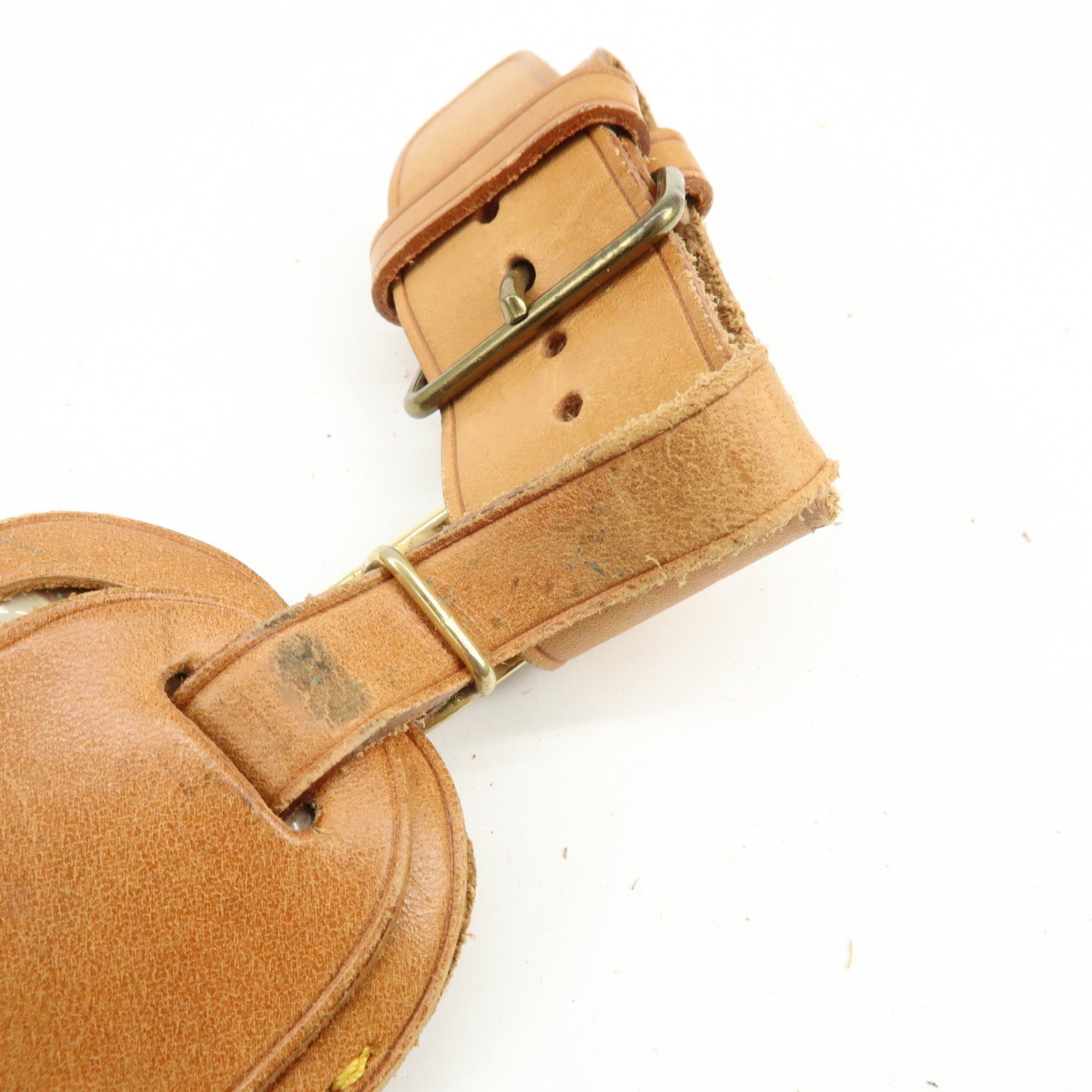 Louis Vuitton Set of 10 Leather Name Tag & Poignet Natural