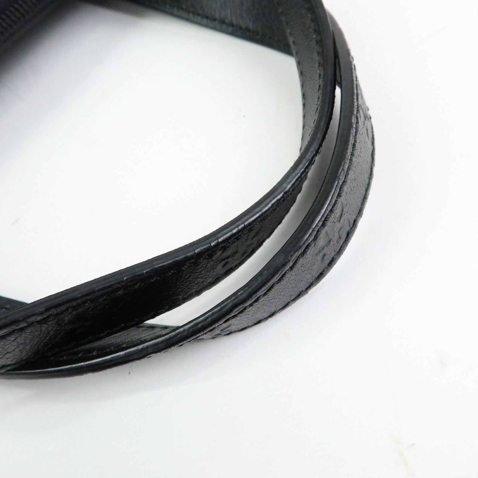 GUCCI Guccissima Leather Suede Hand Bag Shoulder Bag Black 295530