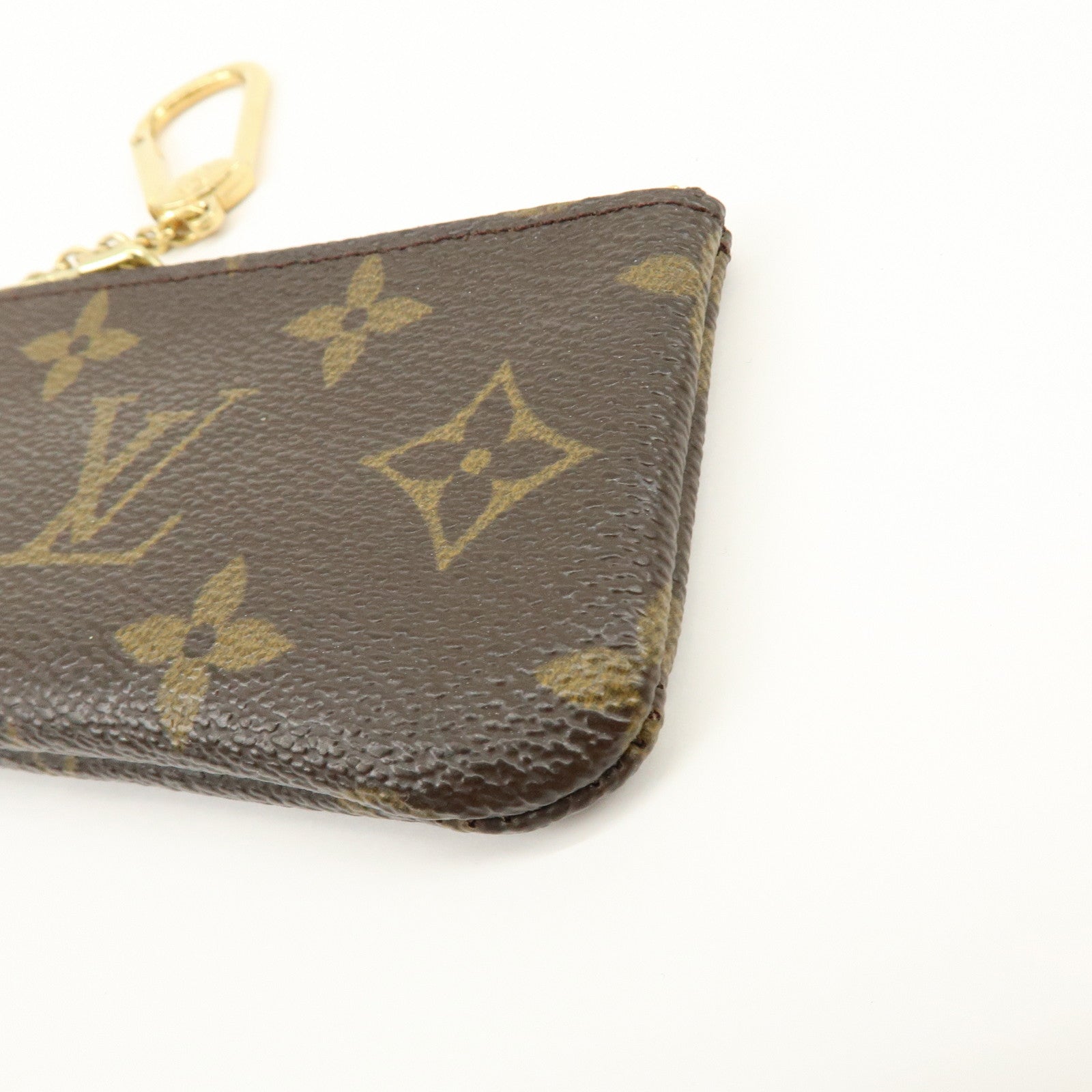Louis Vuitton Monogram Pochette Cles Coin Case Key Case M62650