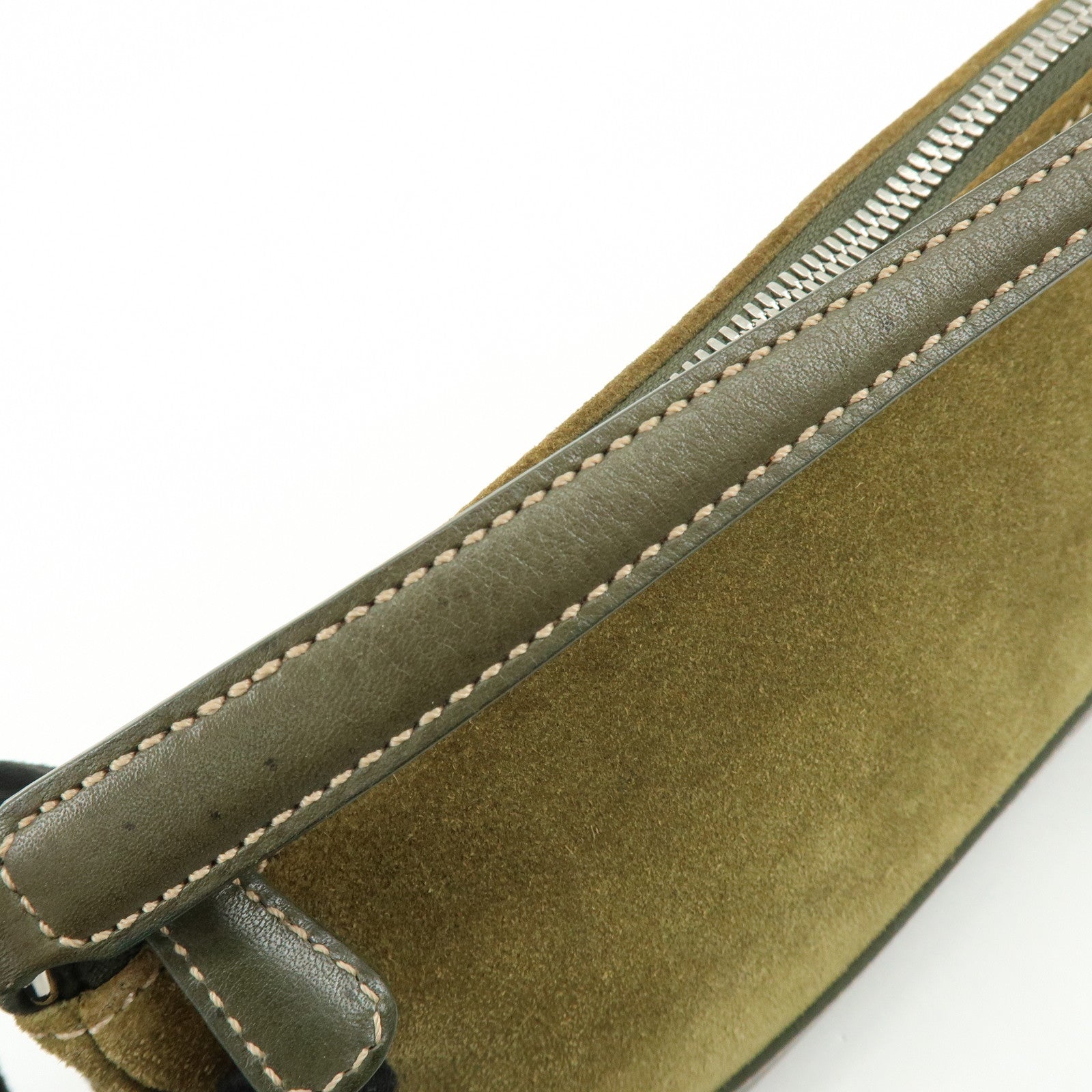 COACH Signature Set of 2 Canvas Leather Suede Shoulder Bag