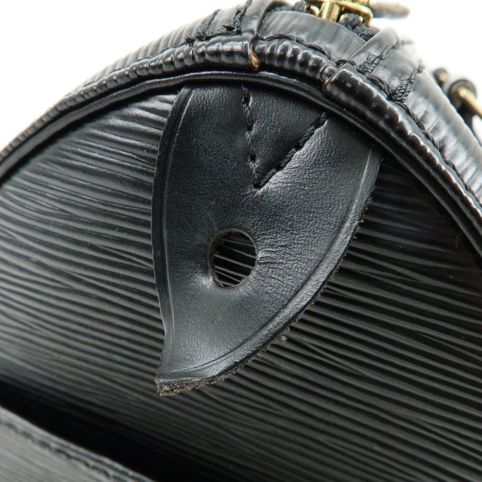 Louis Vuitton Epi Leather Speedy 25 Hand Bag Boston Bag Noir M59032