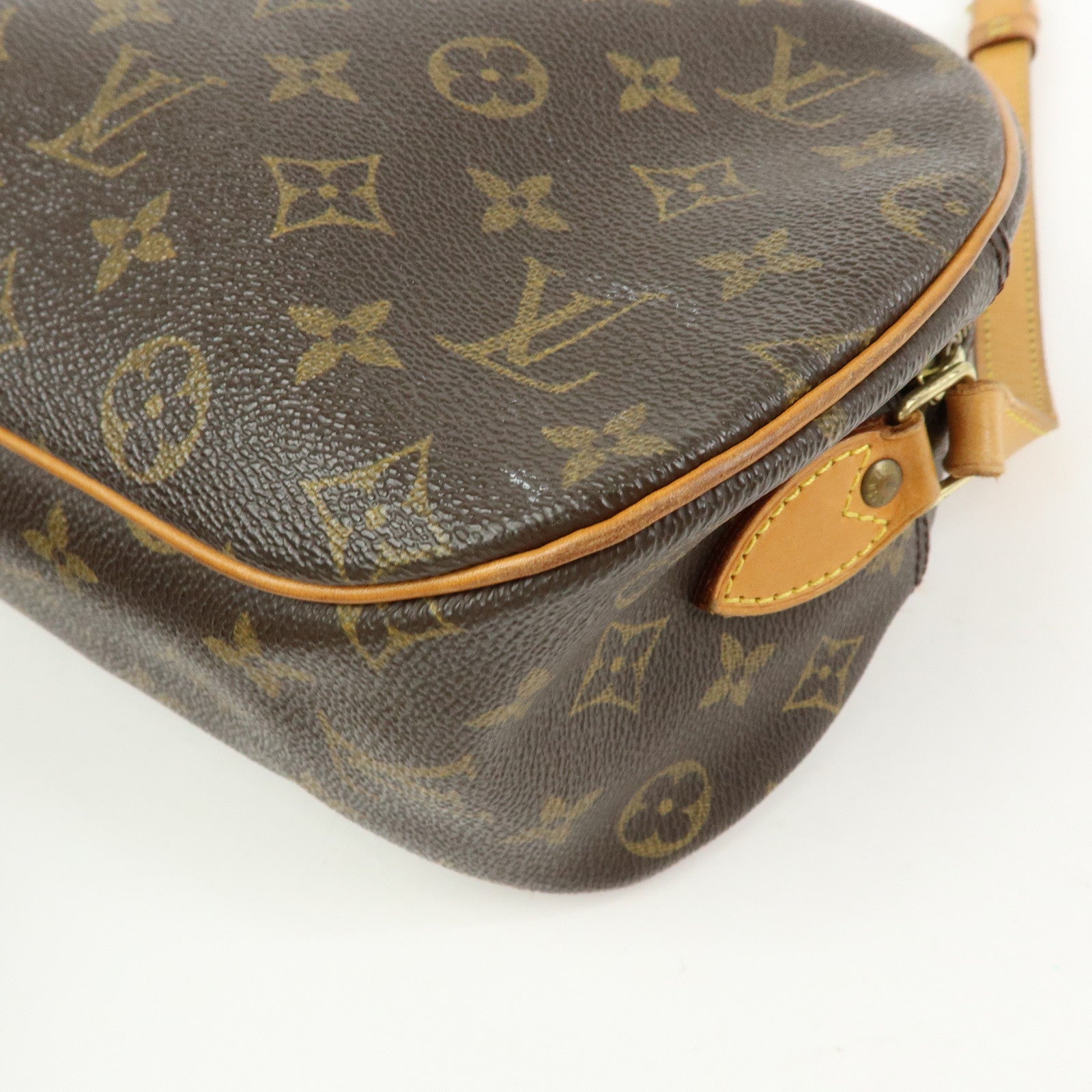 Louis Vuitton Monogram Blois Crossbody Shoulder Bag Brown M51221