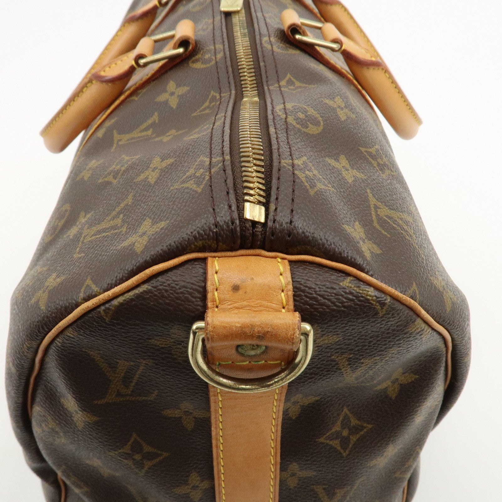 Louis Vuitton Monogram Keep All 45 Bandouliere Boston Bag M41418