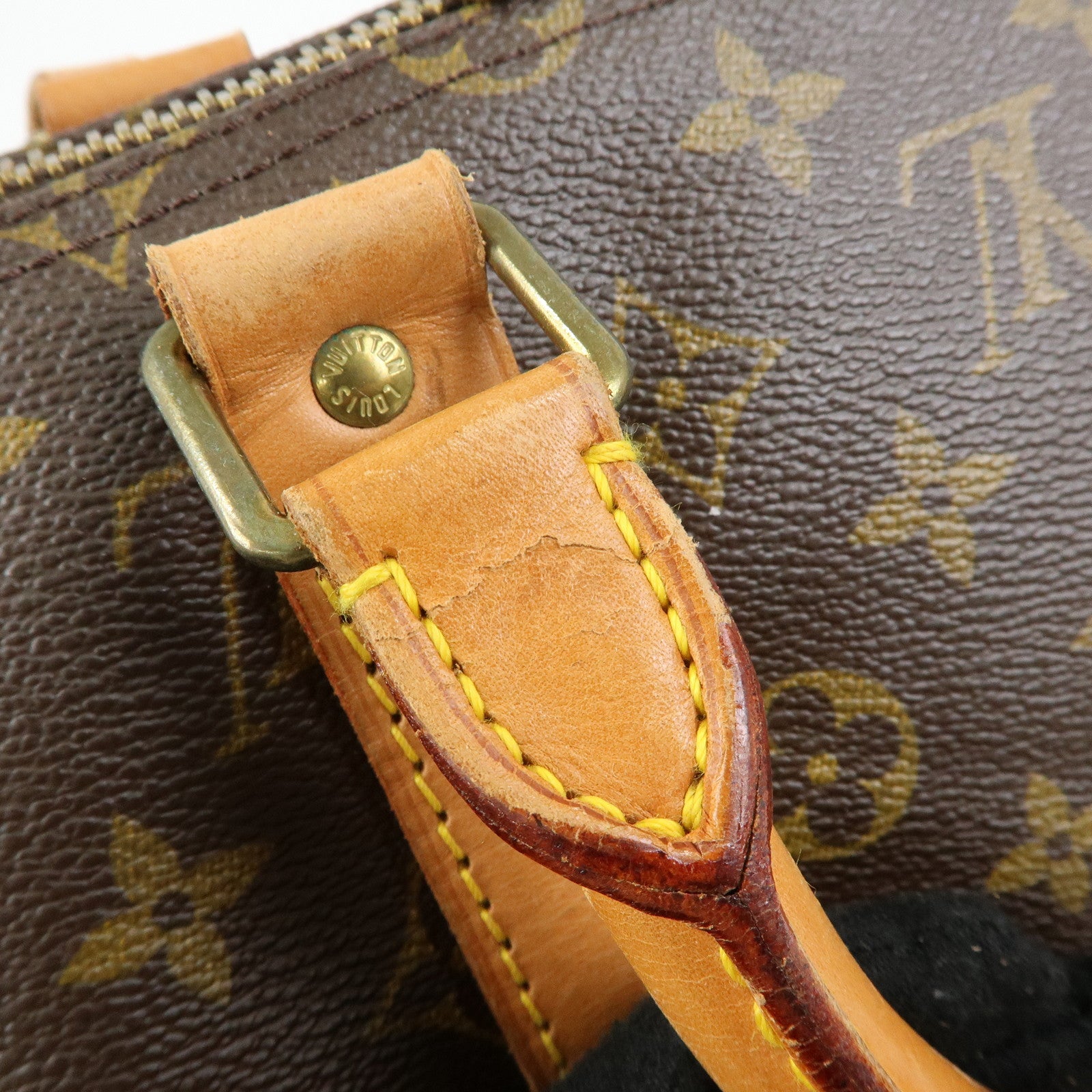 Louis Vuitton Monogram Keep All 55 Boston Bag Brown M41424