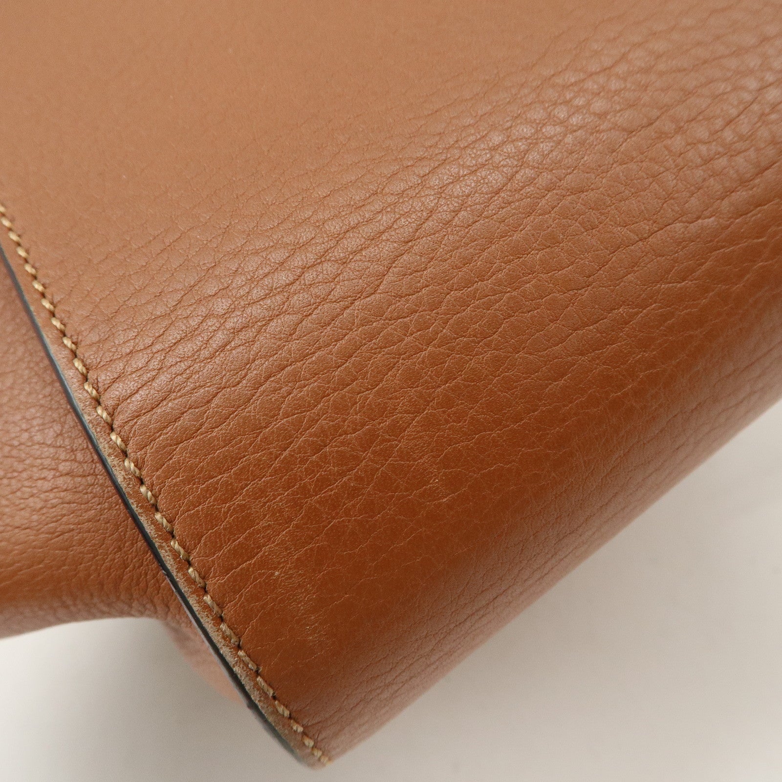 LOEWE Leather Hammock Small 2Way Bag Shoulder Bag Tan Used