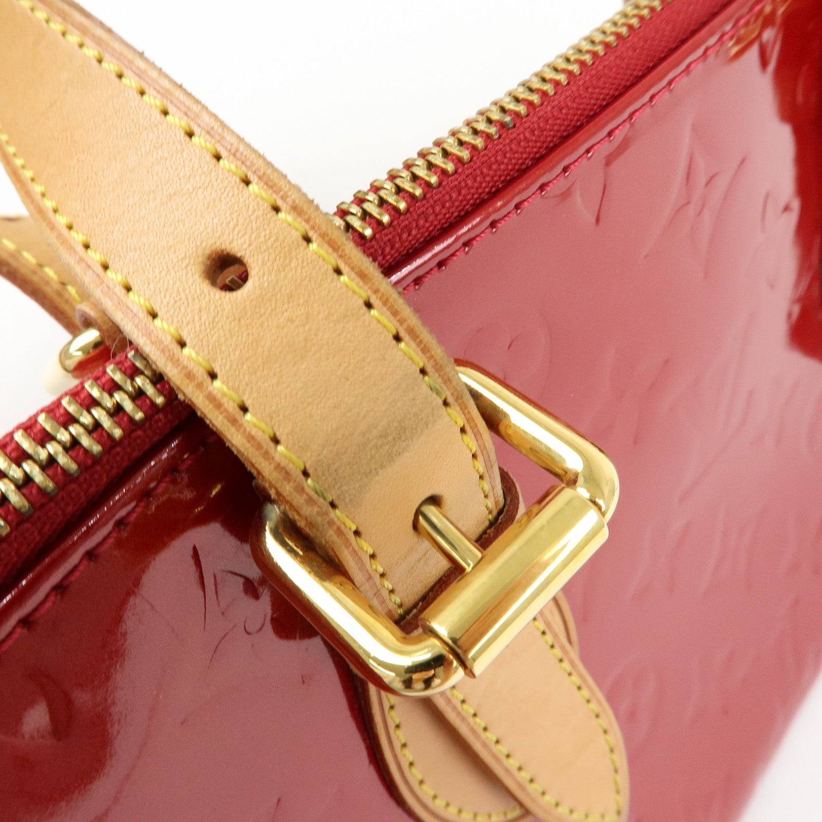 Louis Vuitton Vernis Rosewood Avenue Hand Bag Pomme d'Amour M93507