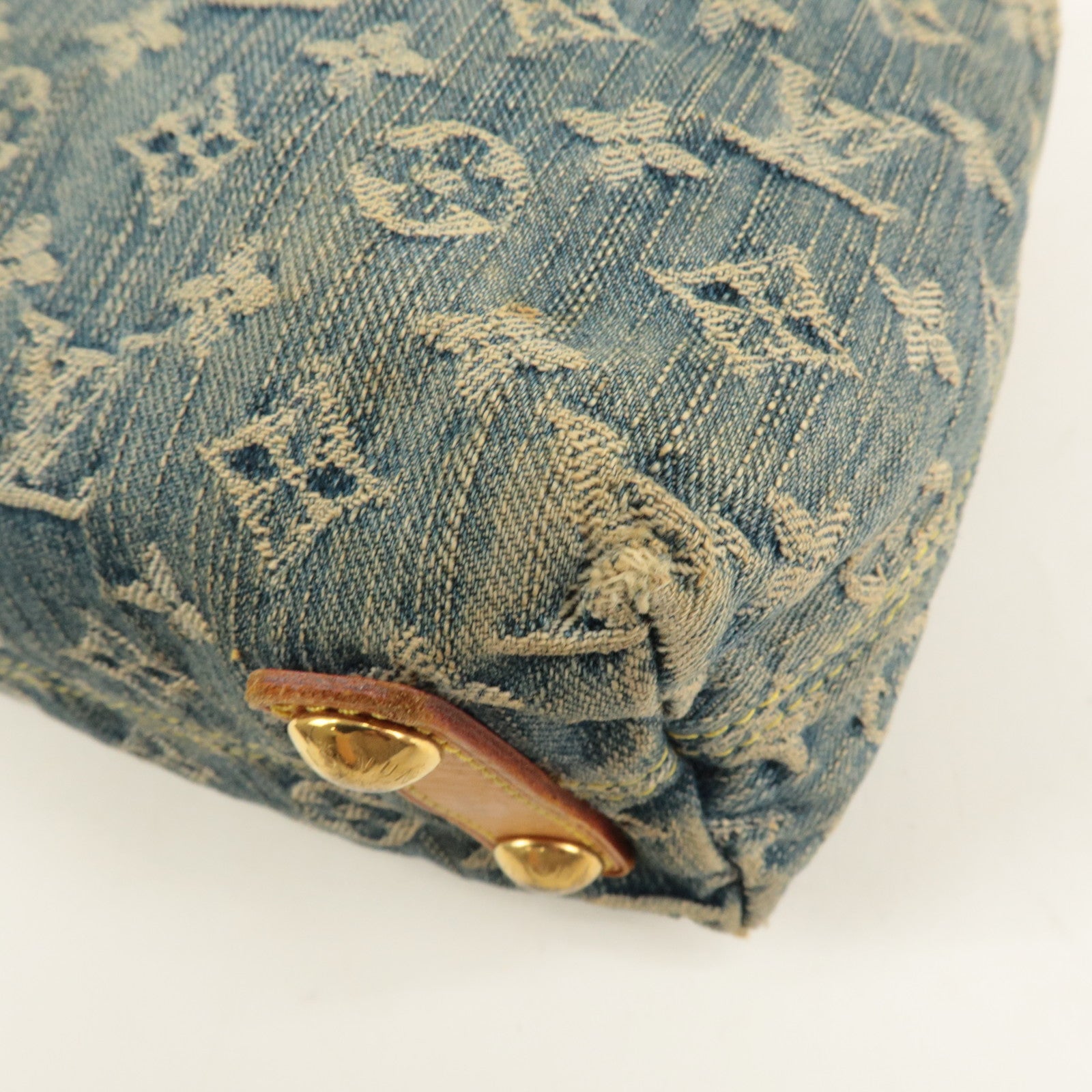 Louis Vuitton Monogram Denim Baggy PM 2Way Shoulder Bag M95049