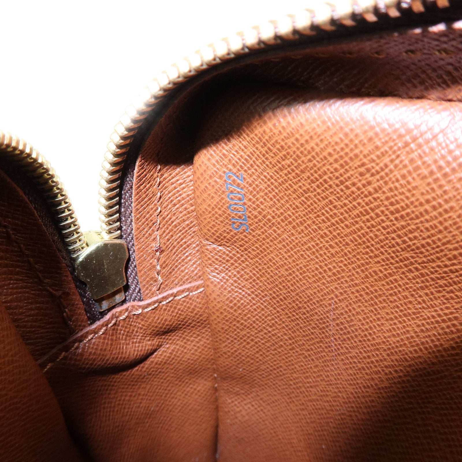 Louis Vuitton Monogram Marly Dragonne GM Clutch Bag Brown M51825