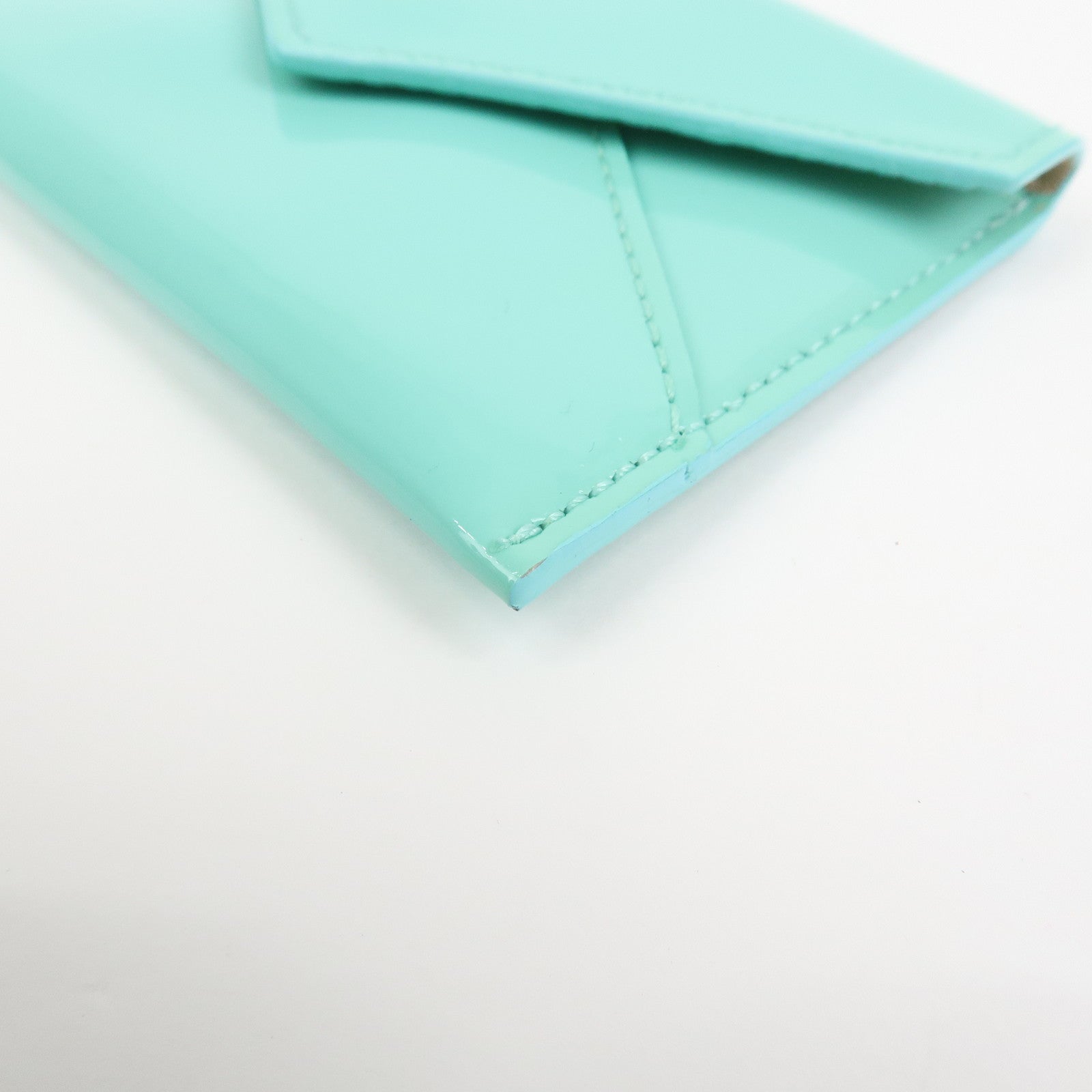 Tiffany & Co Set of 3 Card Case Coin Case Ballpoint Pen Light Blue