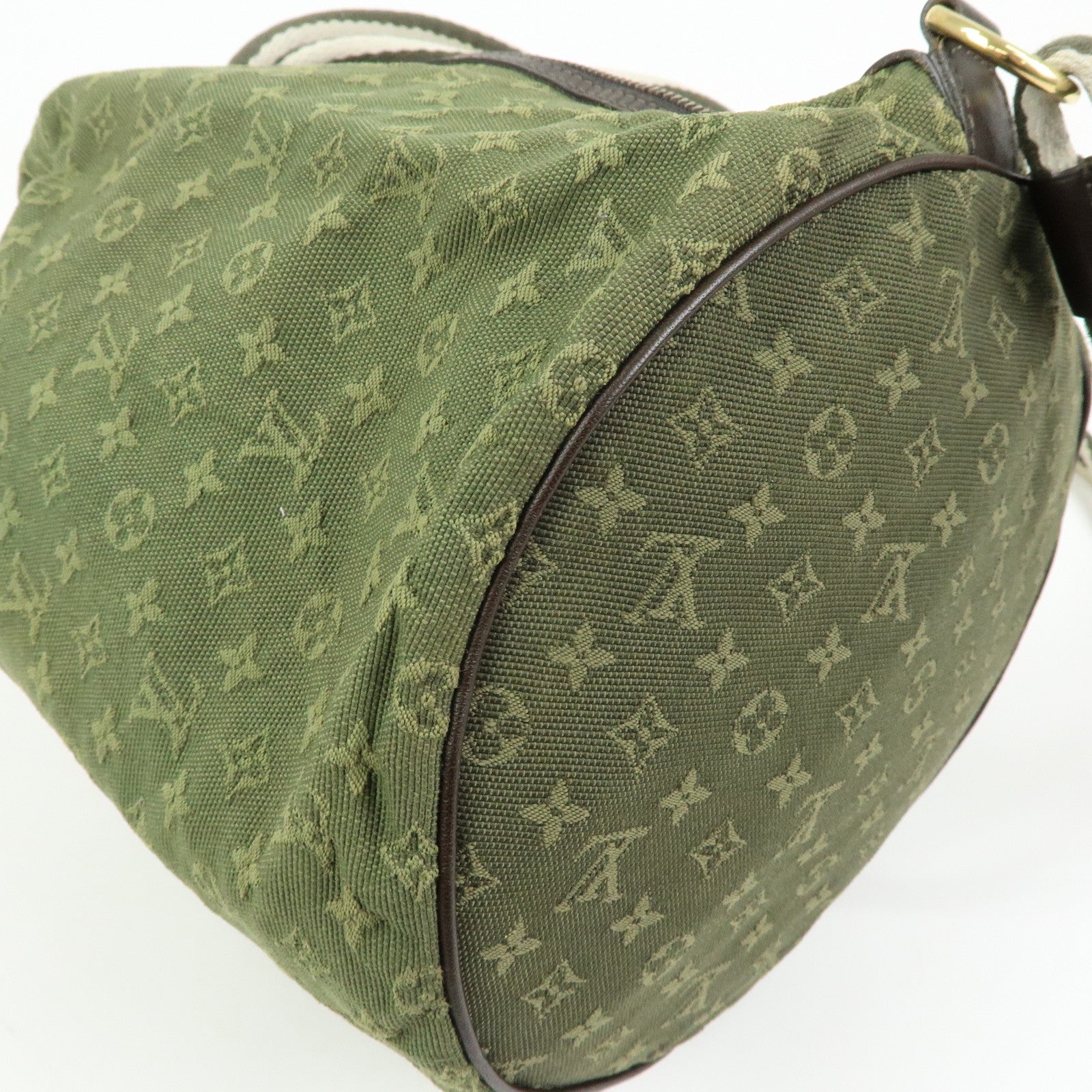 Louis Vuitton Betsy Monogram Mini Canvas Leather Shoulder Bag Khaki