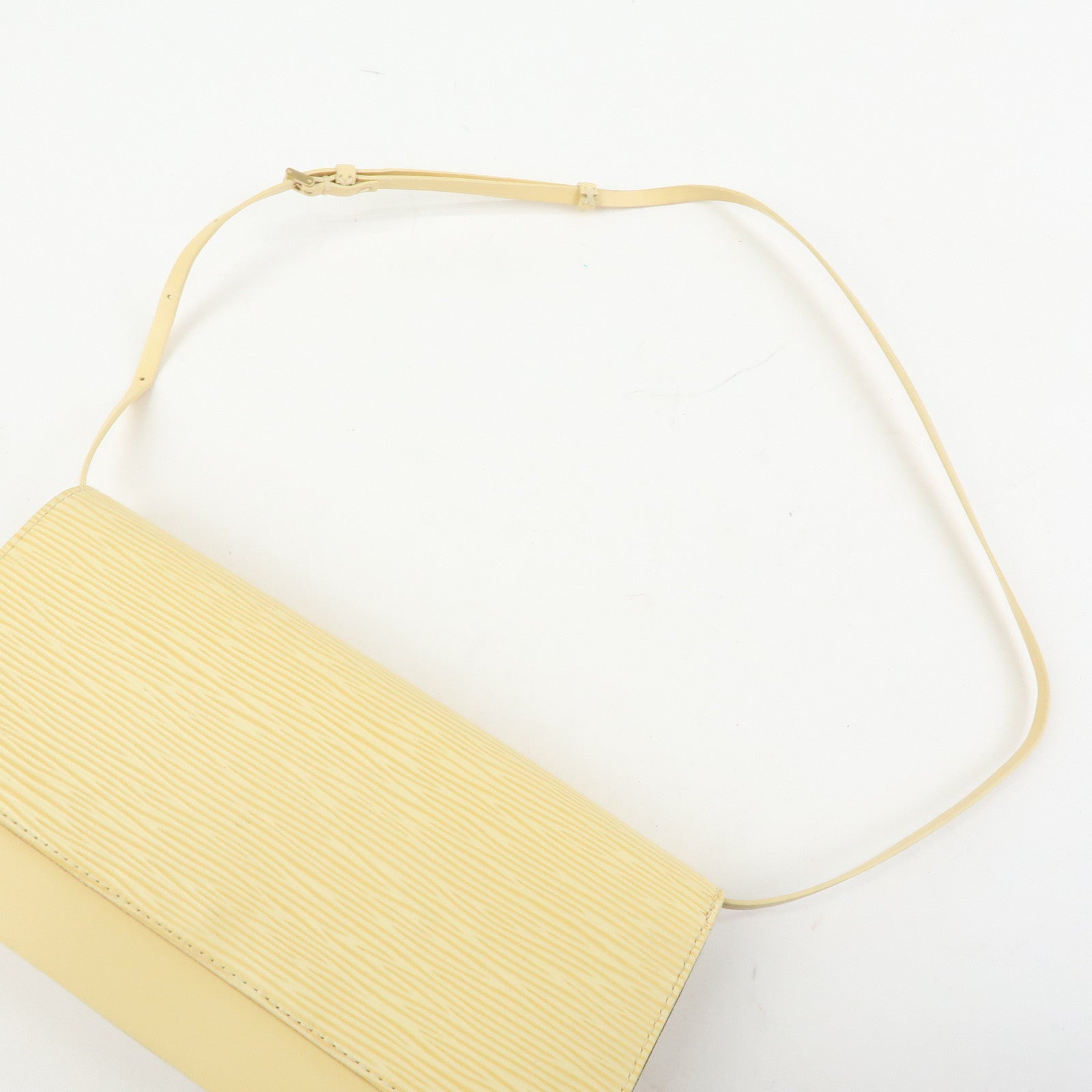 Louis Vuitton Epi Leather Honfleur Shoulder Bag Vanilla M5273A