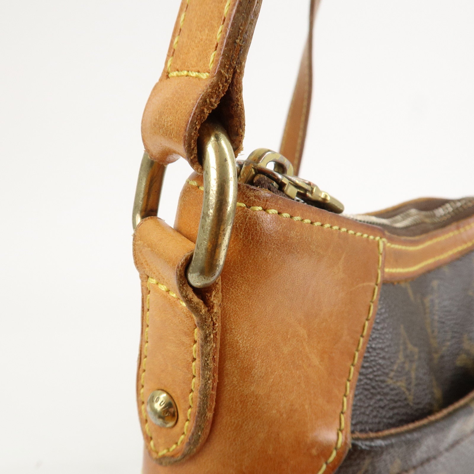 Louis Vuitton Monogram Odeon MM Shoulder Bag Brown M56389