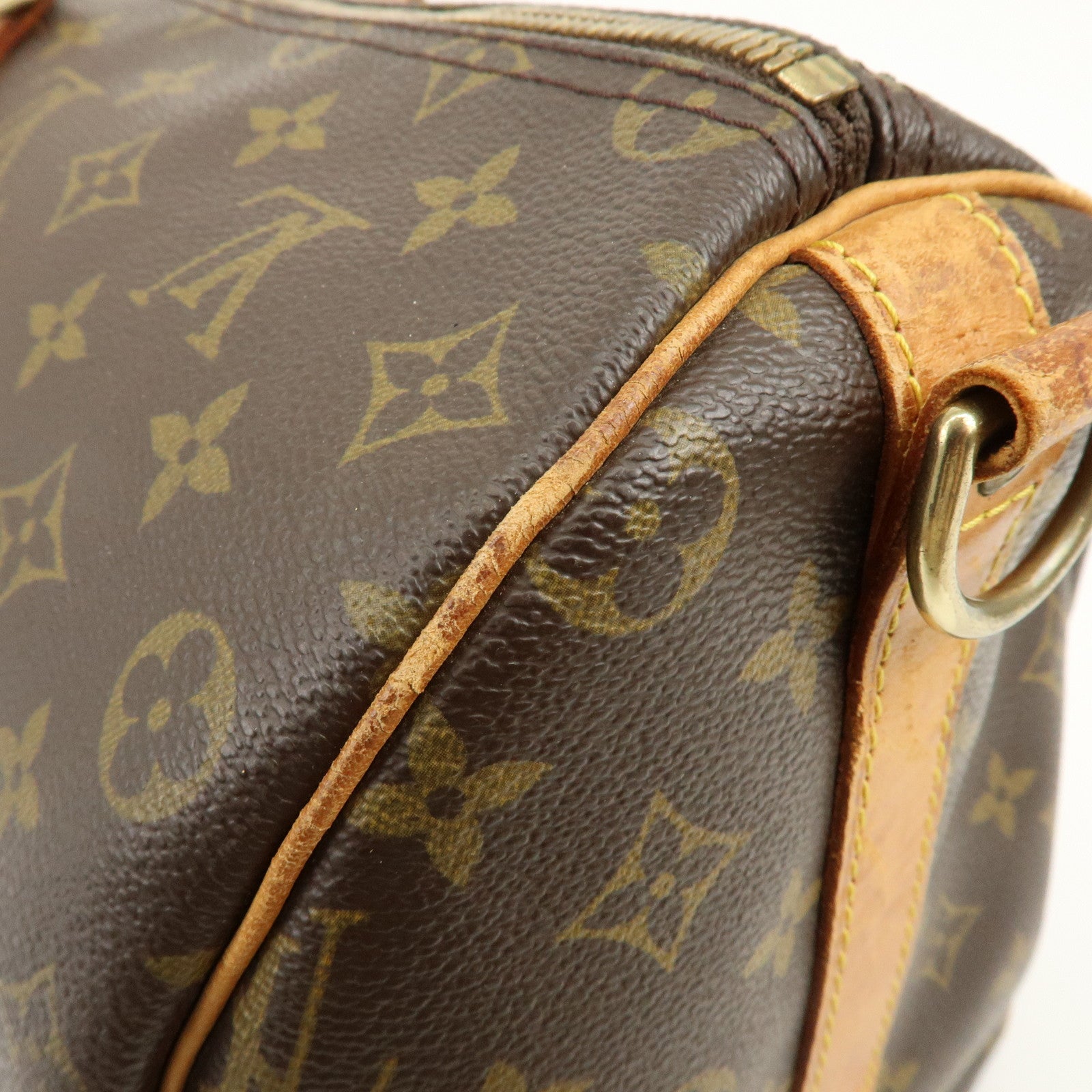 Louis Vuitton Monogram Keep All Bandouliere 50 Boston Bag M41416