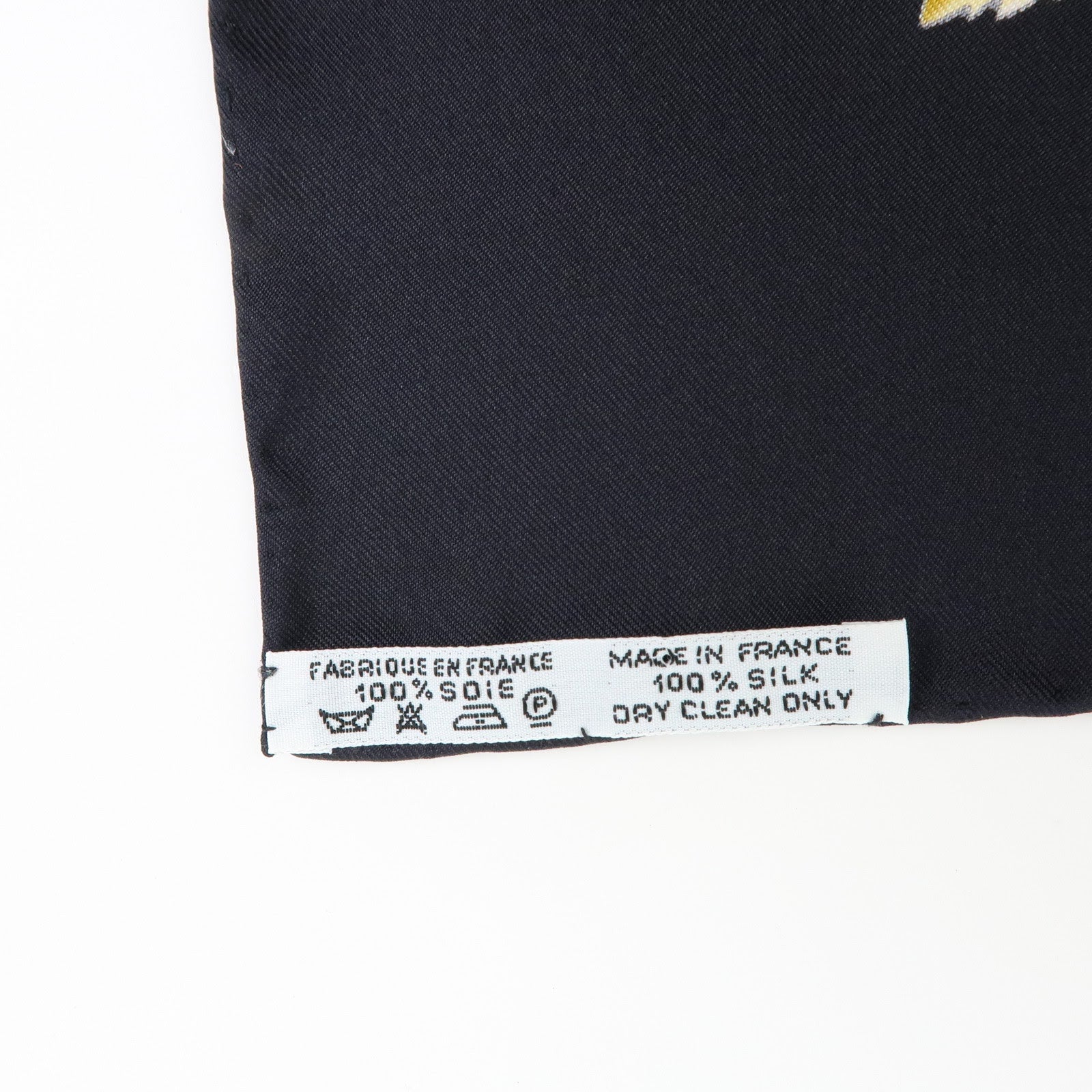 HERMES Carre 90 Silk 100% Scarf l'ARBRE de SOiE Black Light Brown
