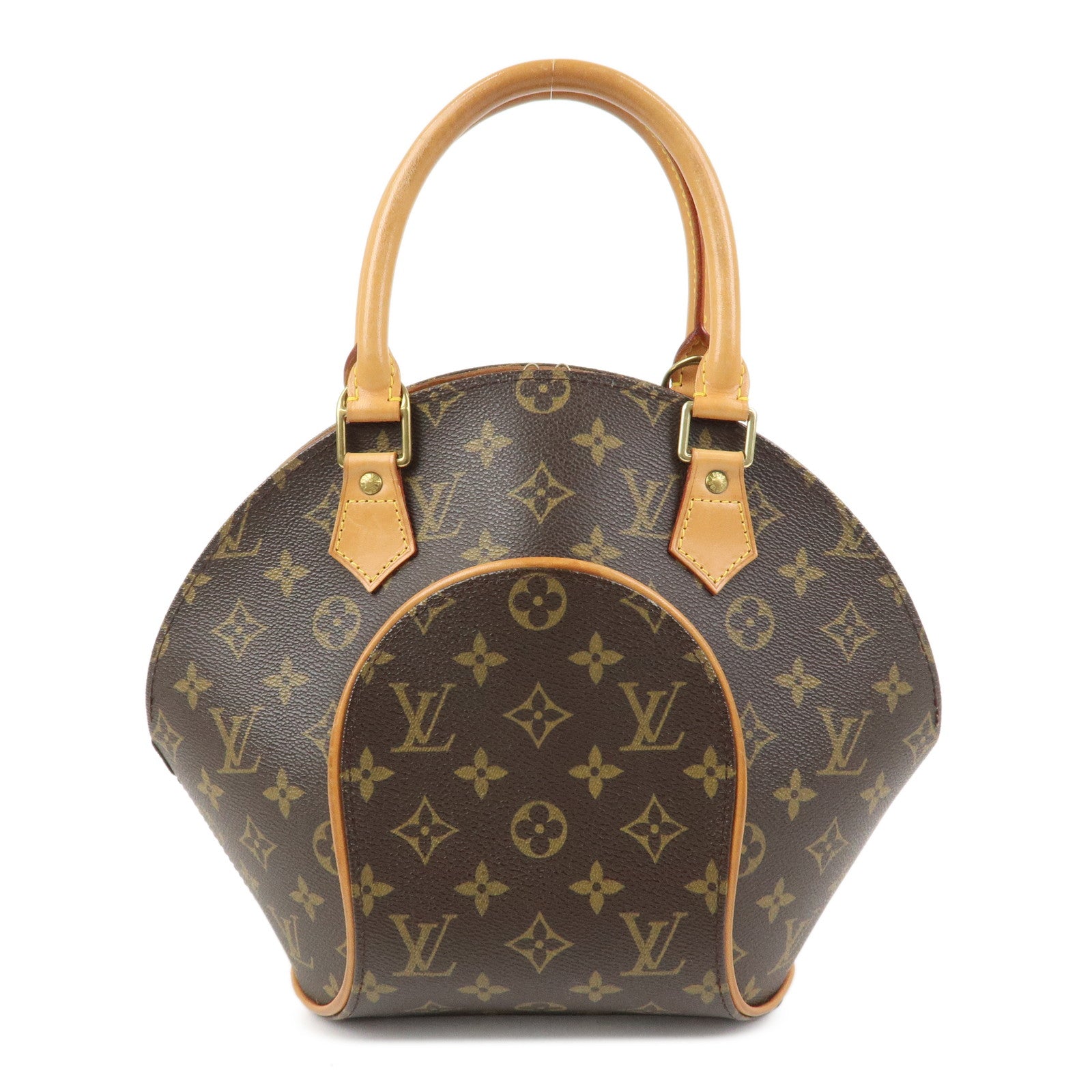 Louis Vuitton Monogram Ellipse PM Hand Bag Brown M51127