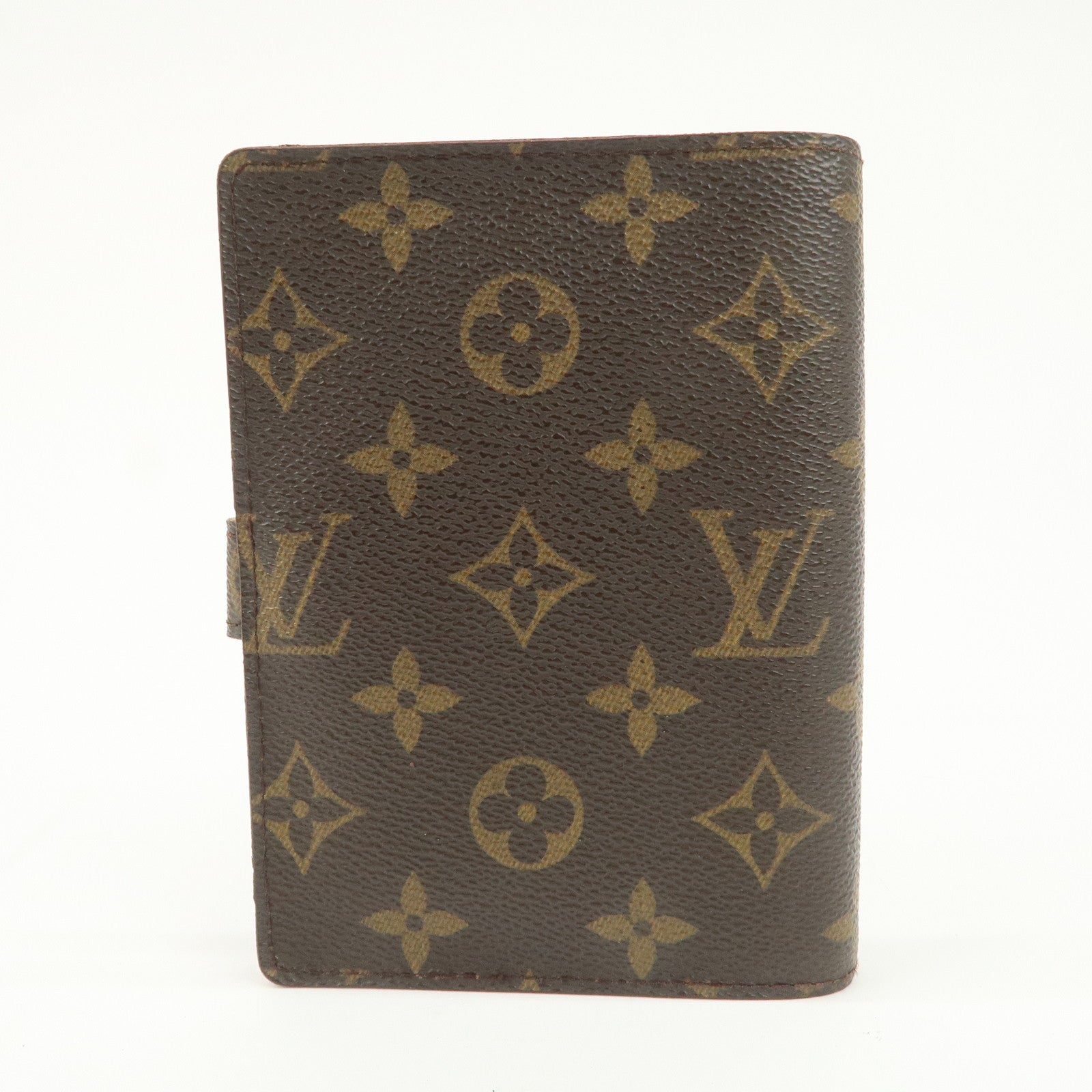 Louis Vuitton Monogram Canvas Agenda PM Planner Cover Brown R20005