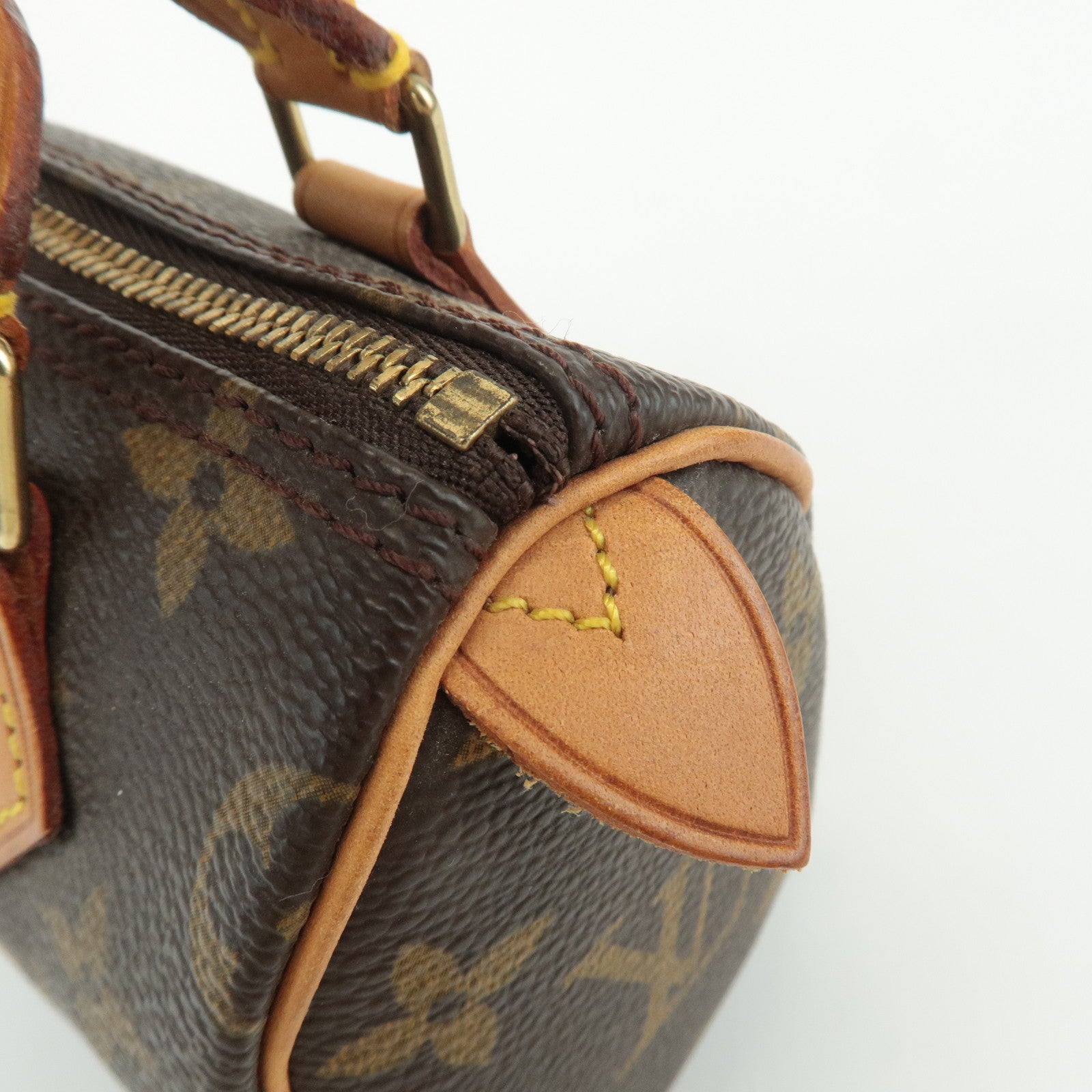 Louis Vuitton Monogram Mini Speedy Hand Bag M41534 Used